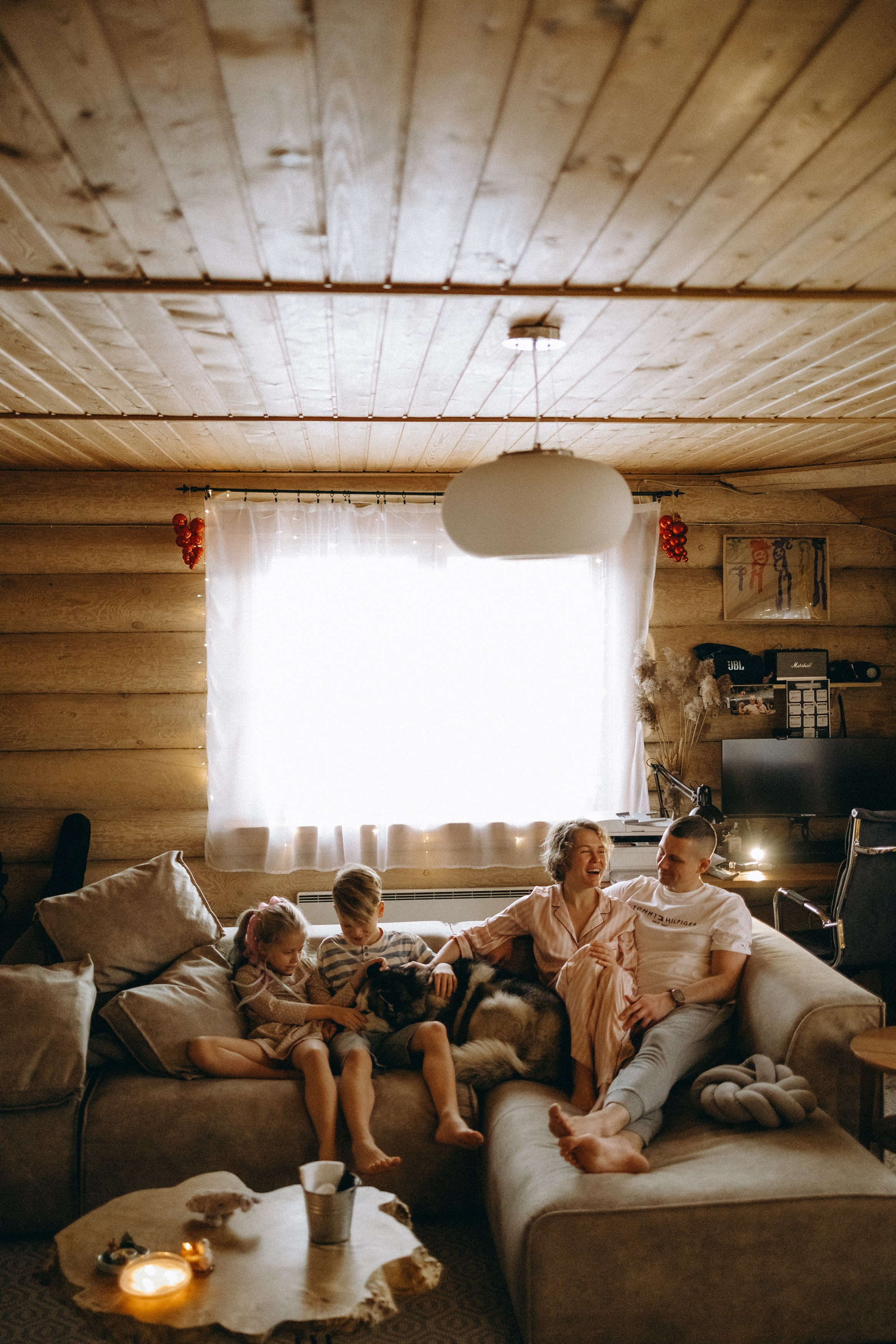 Федя, Лида, Леша, Катя. Главная