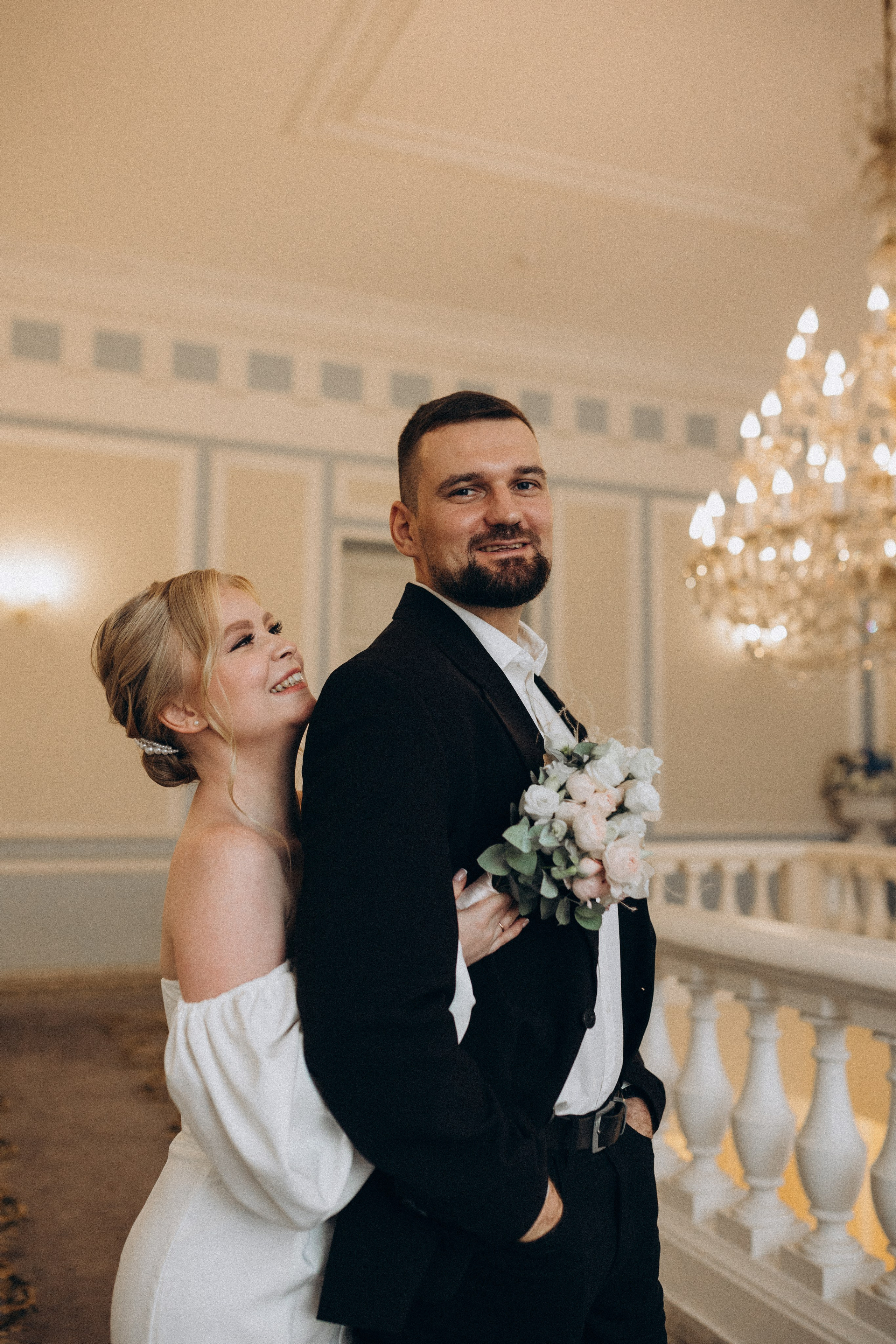 Михаил и Анастасия | Загс Кировского района. Свадебный и love story фотограф в Санкт-Петербурге