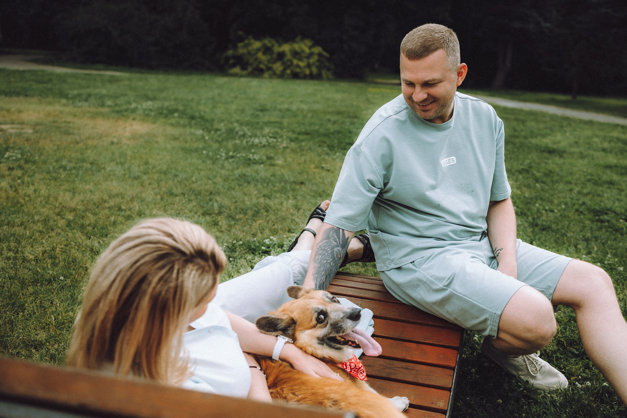 Ира, Леша и Харли