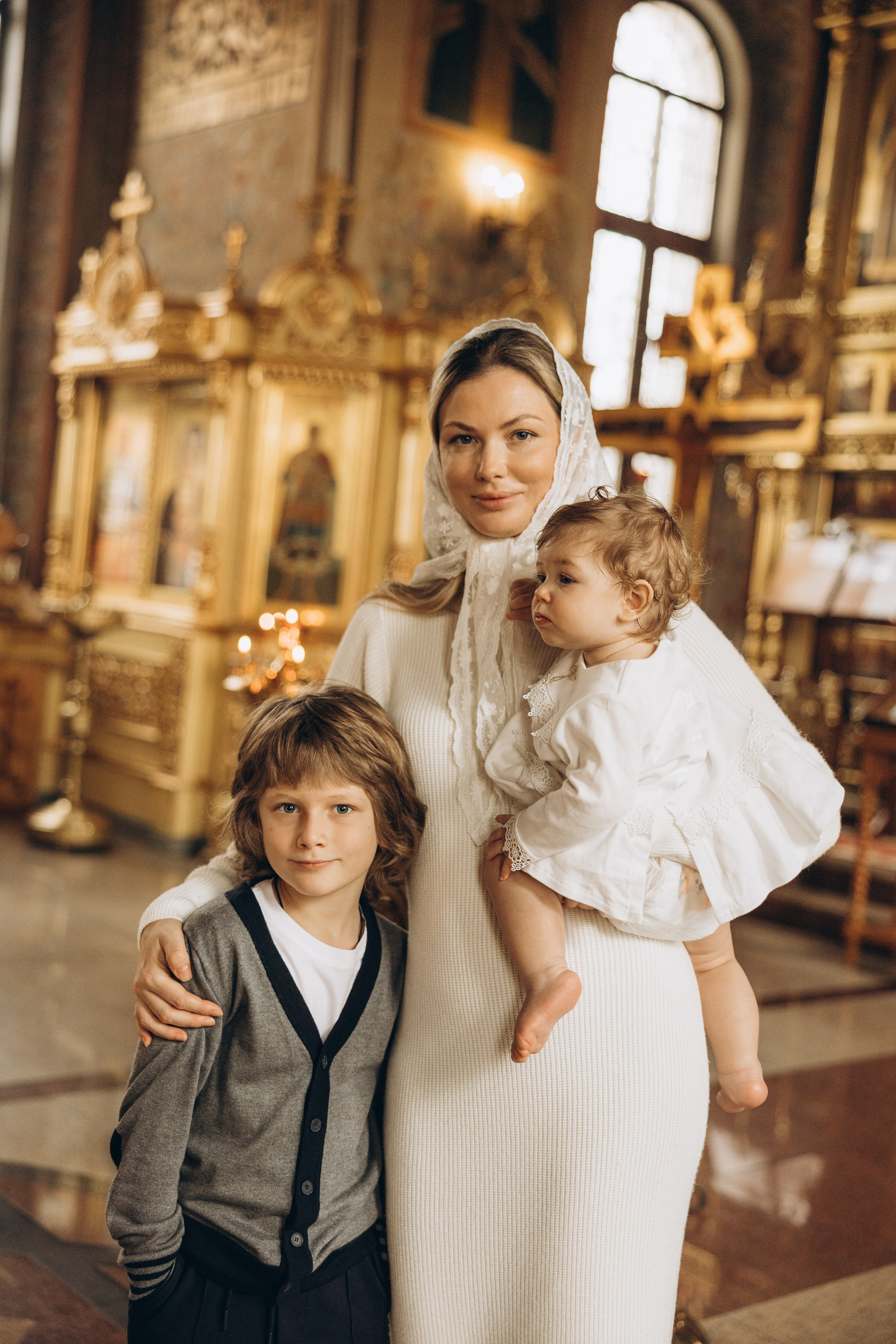 Крещение Дианы. Семейный фотограф в Москве Виктория Ястребинская