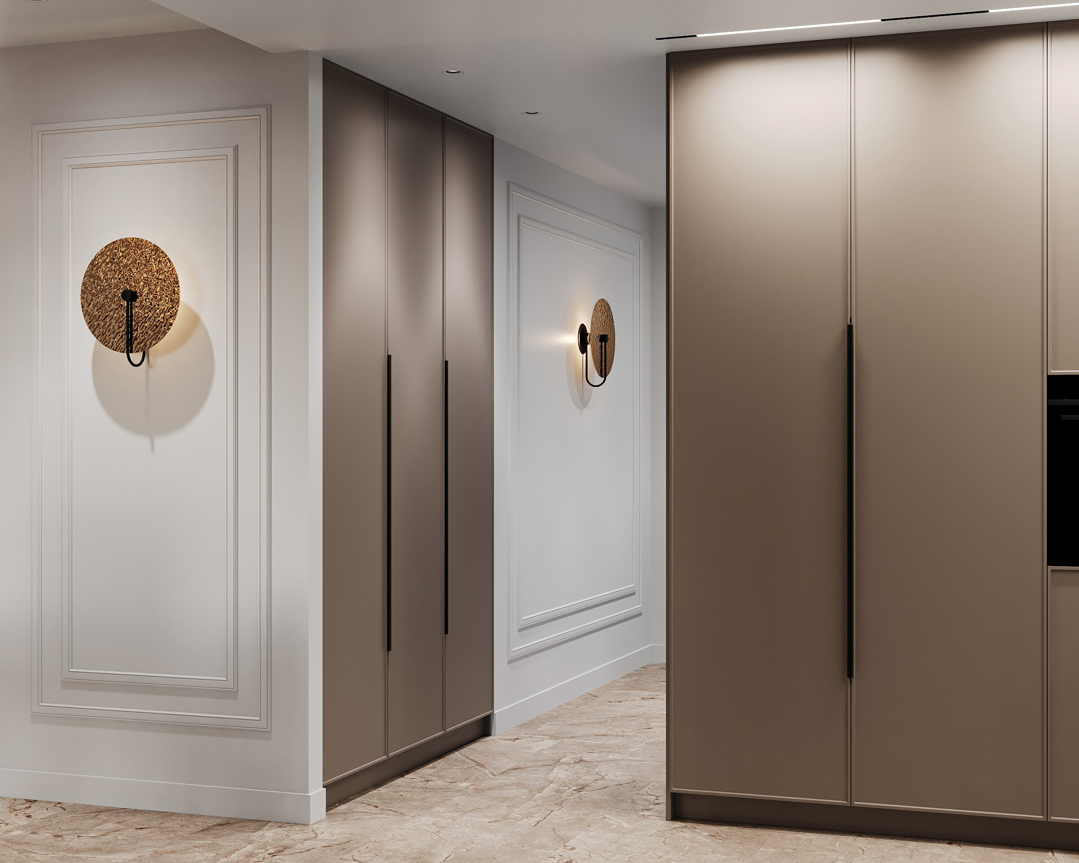 Kitchen living. 3D-Визуализатор Алёна Сулохина