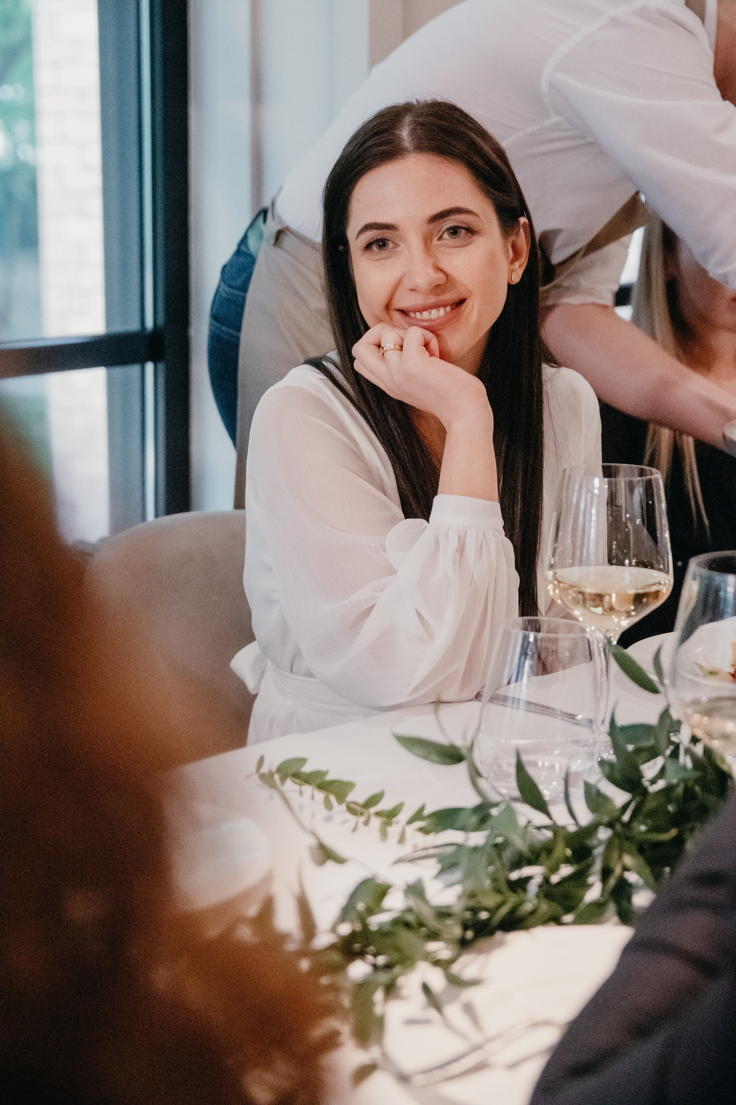 Свадебный ужин. Семейный фотограф в Москве