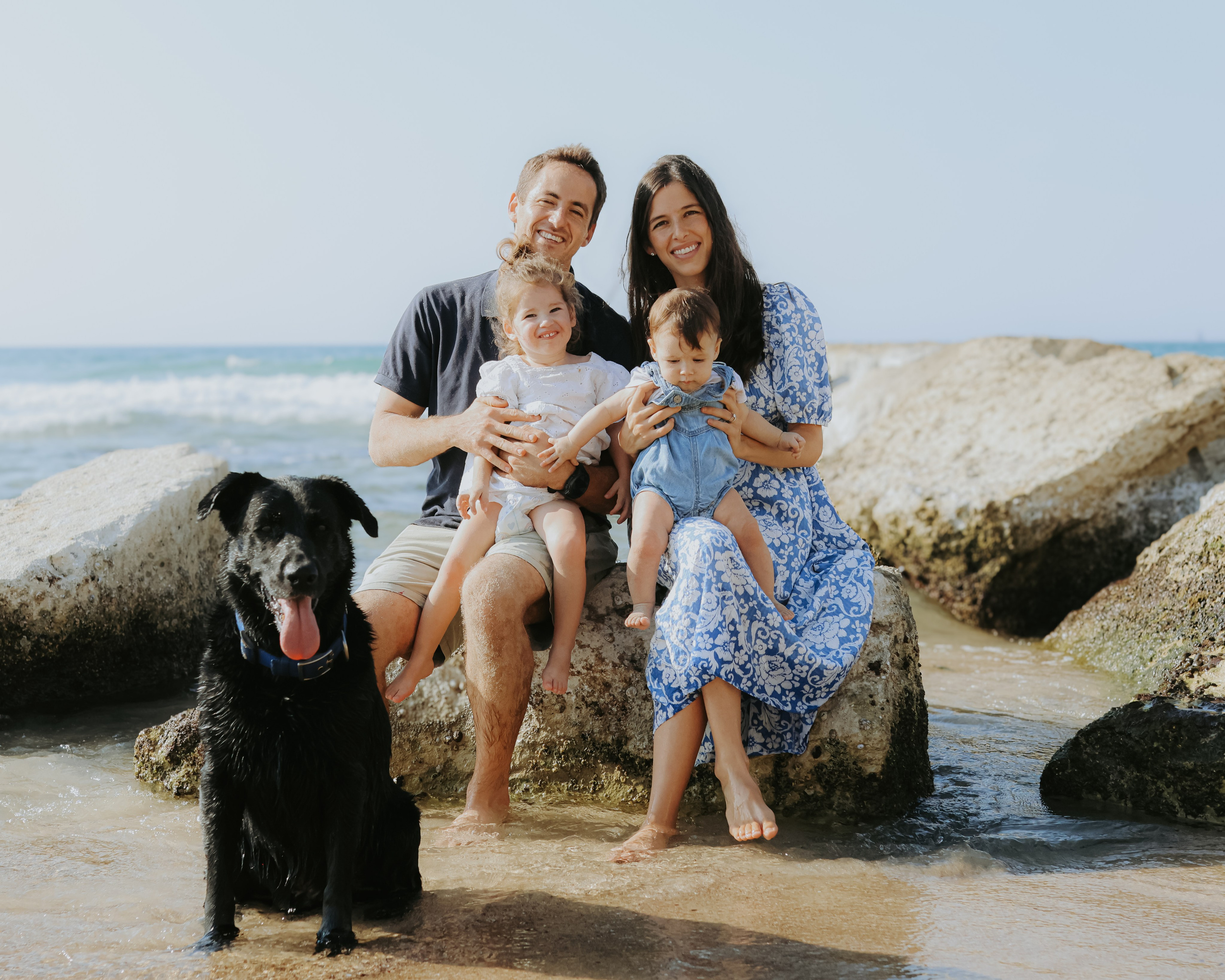 Racheli's family, November 2024. Photographer in Israel Alice Milchin