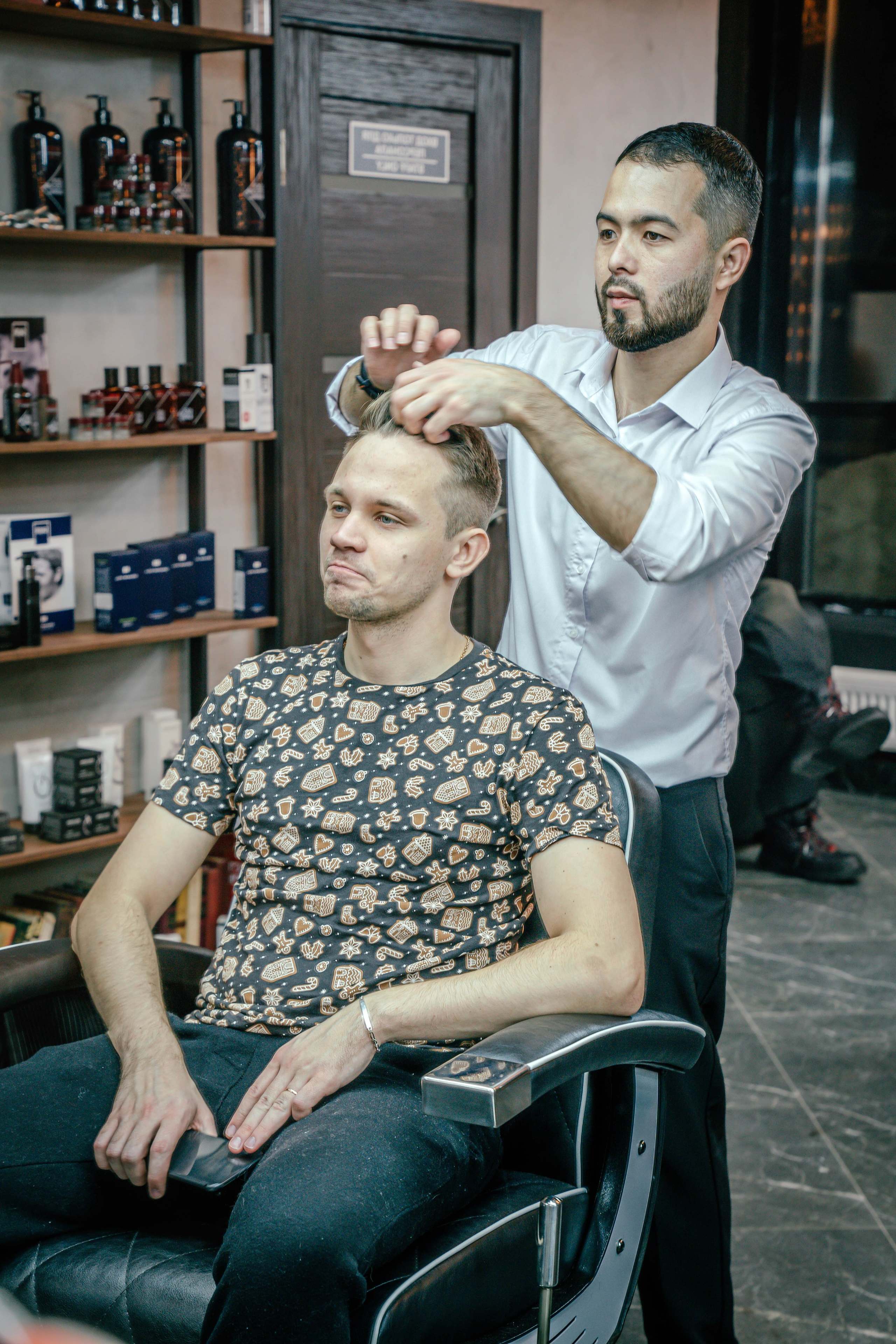 Barbershop BRITVA Лесопарковая 2024. Фото и видео съёмка на заказ. VAU Studia. Москва