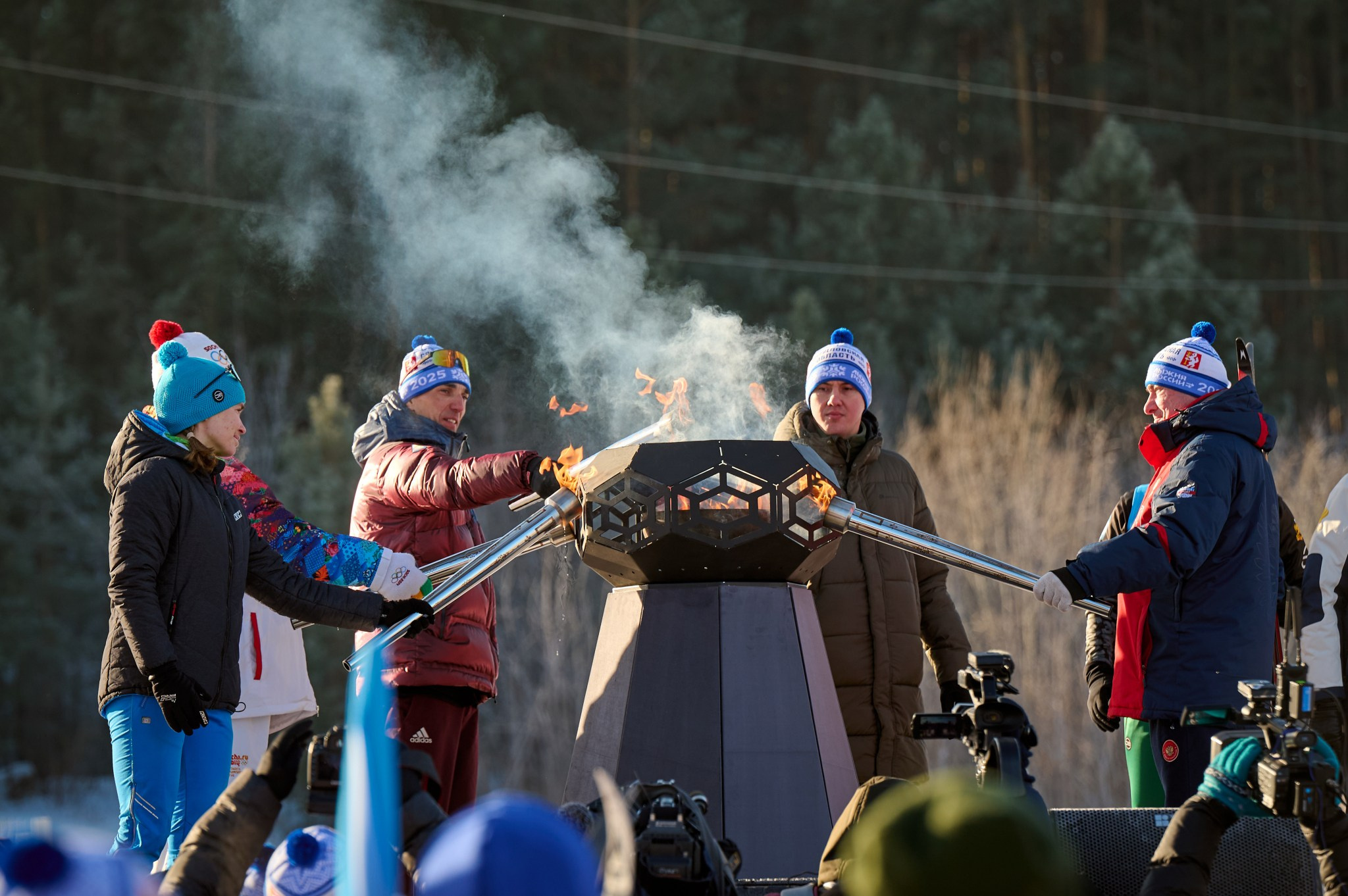 Лыжня России 2025. Мезенцев Евгений фотограф