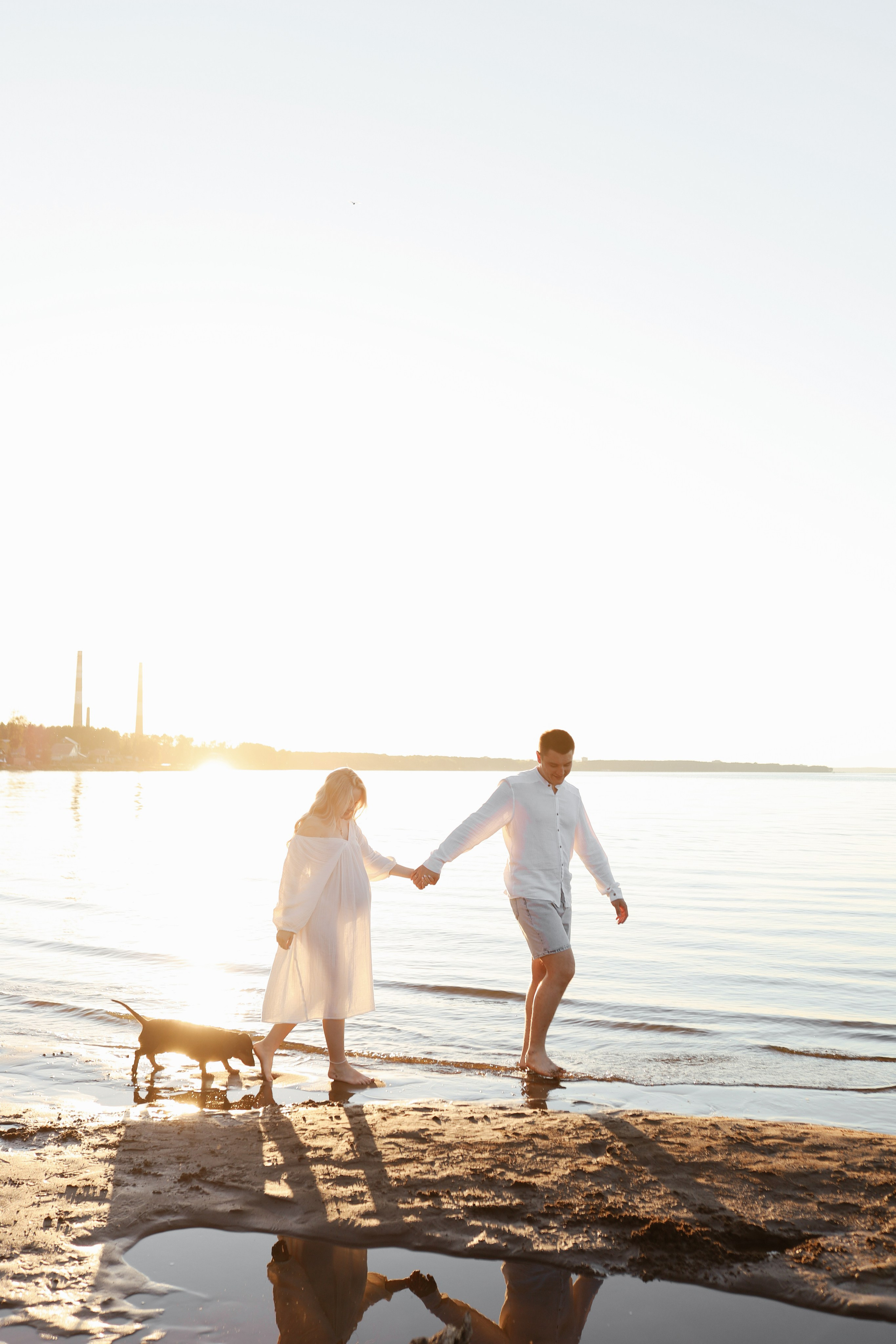 Беременность на берегу. Дьячкова Мария фотограф