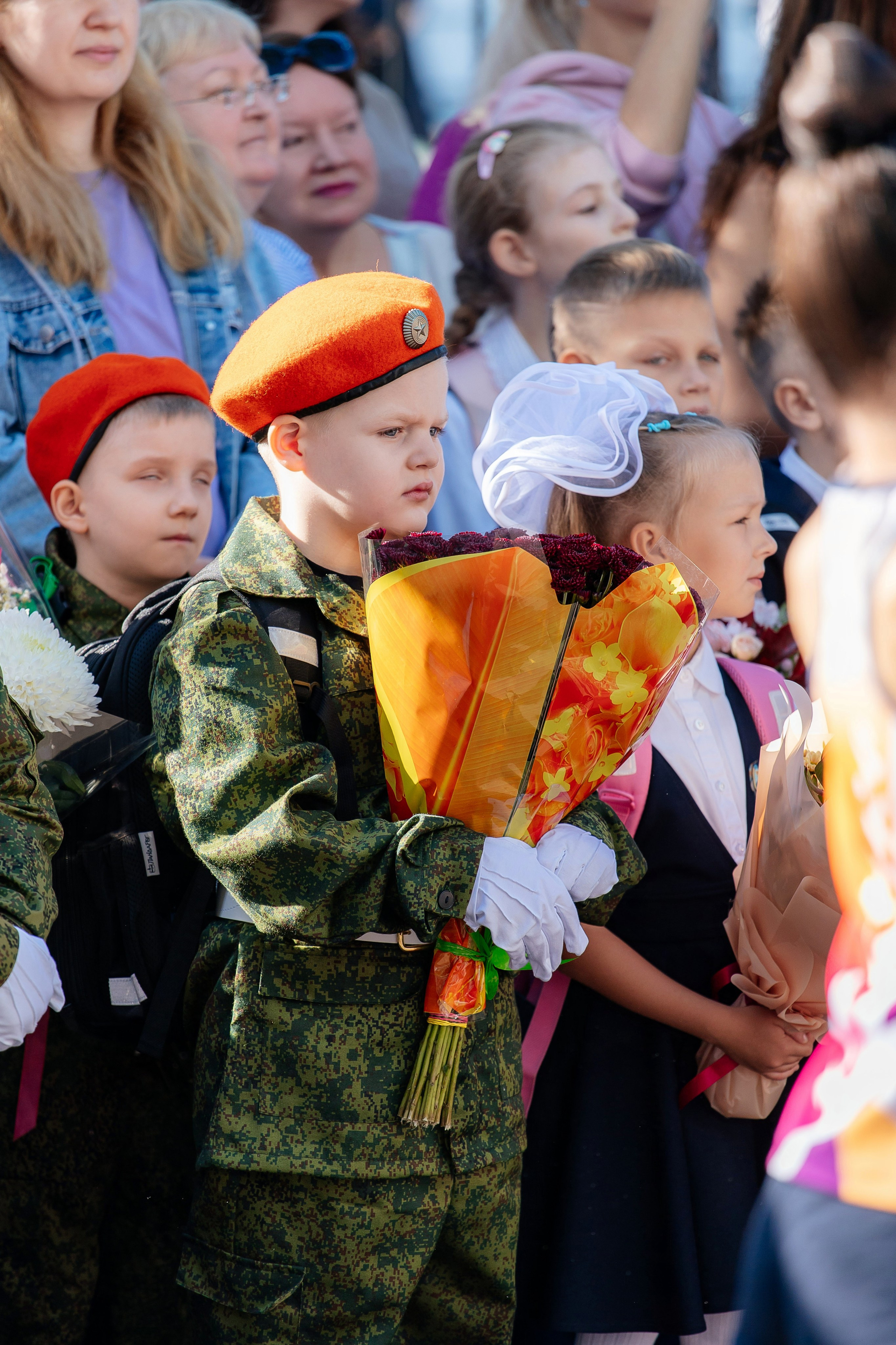 1-A класс 1 сентября. Семейный и детский фотограф в Москве Александра Мак