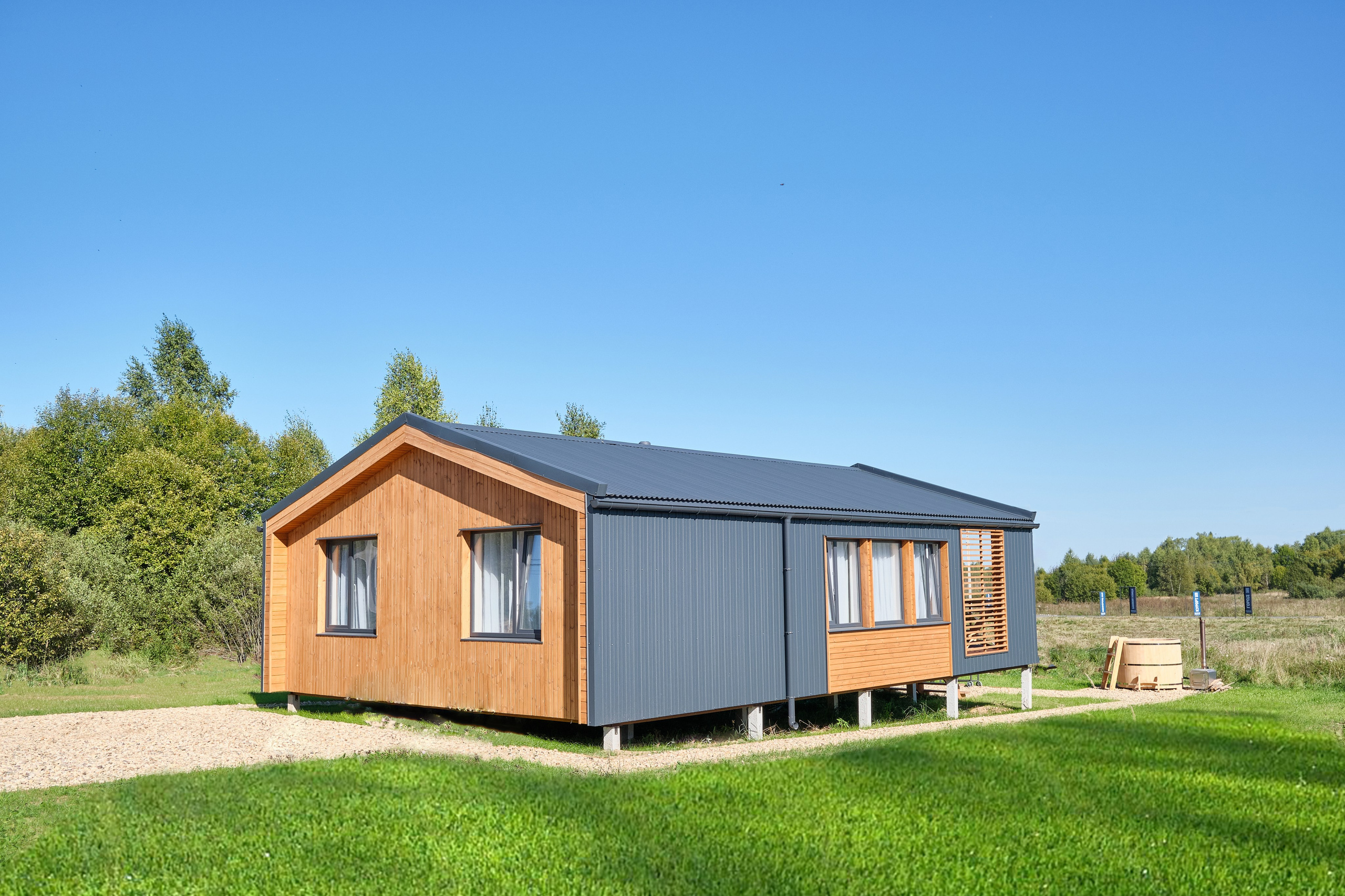 Съемка котеджного поселка Green lounge. Репортажная фото и видеосъемка в Москве под ключ