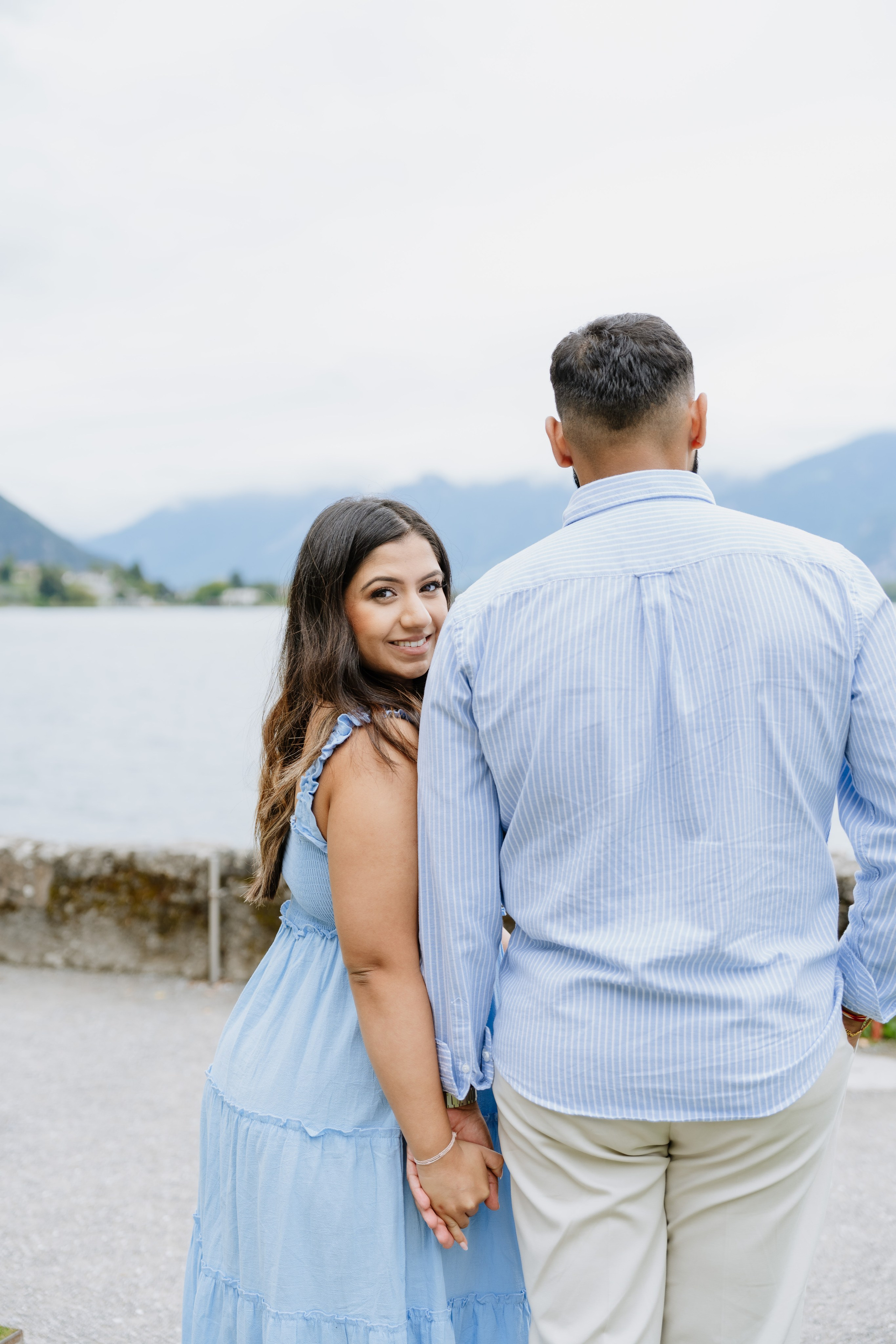 Krishna & Ravi | Proposal Montreux. Professional Wedding Photographer Geneva & Romande Switzerland | Tanya Creator