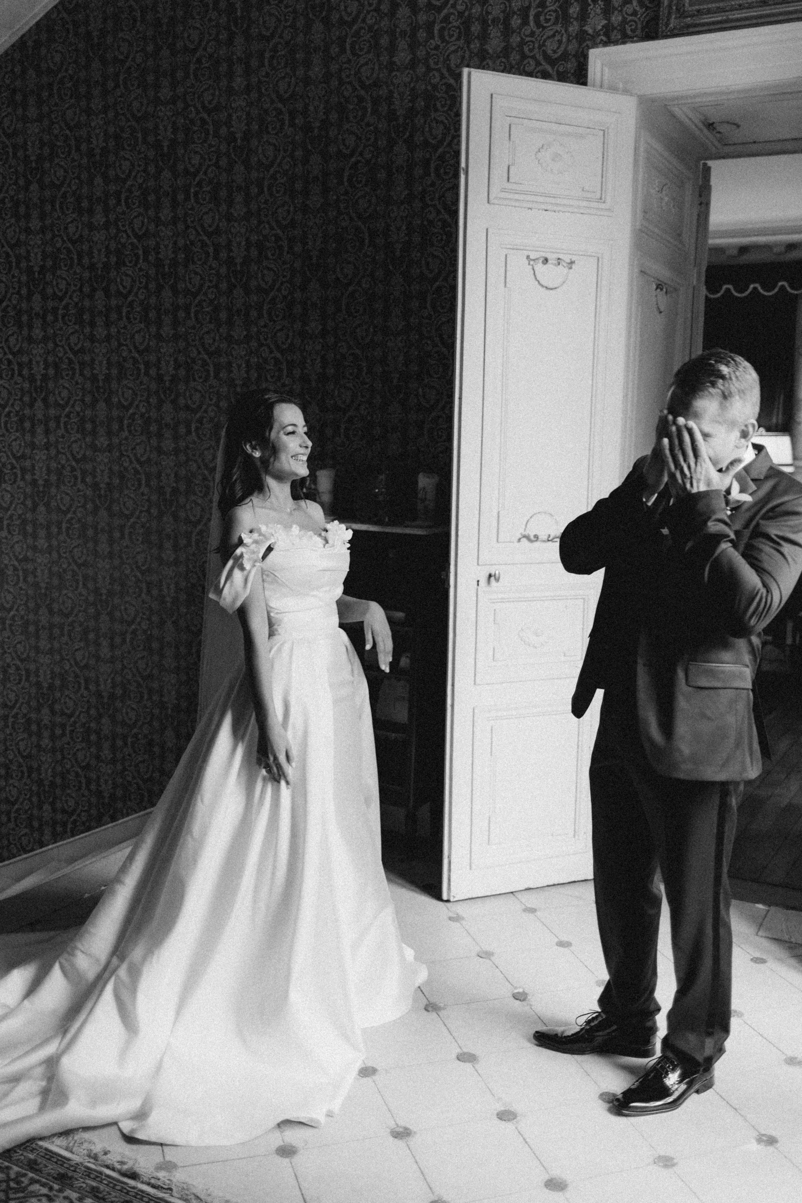 Pendant la pluie. Photographe à Paris