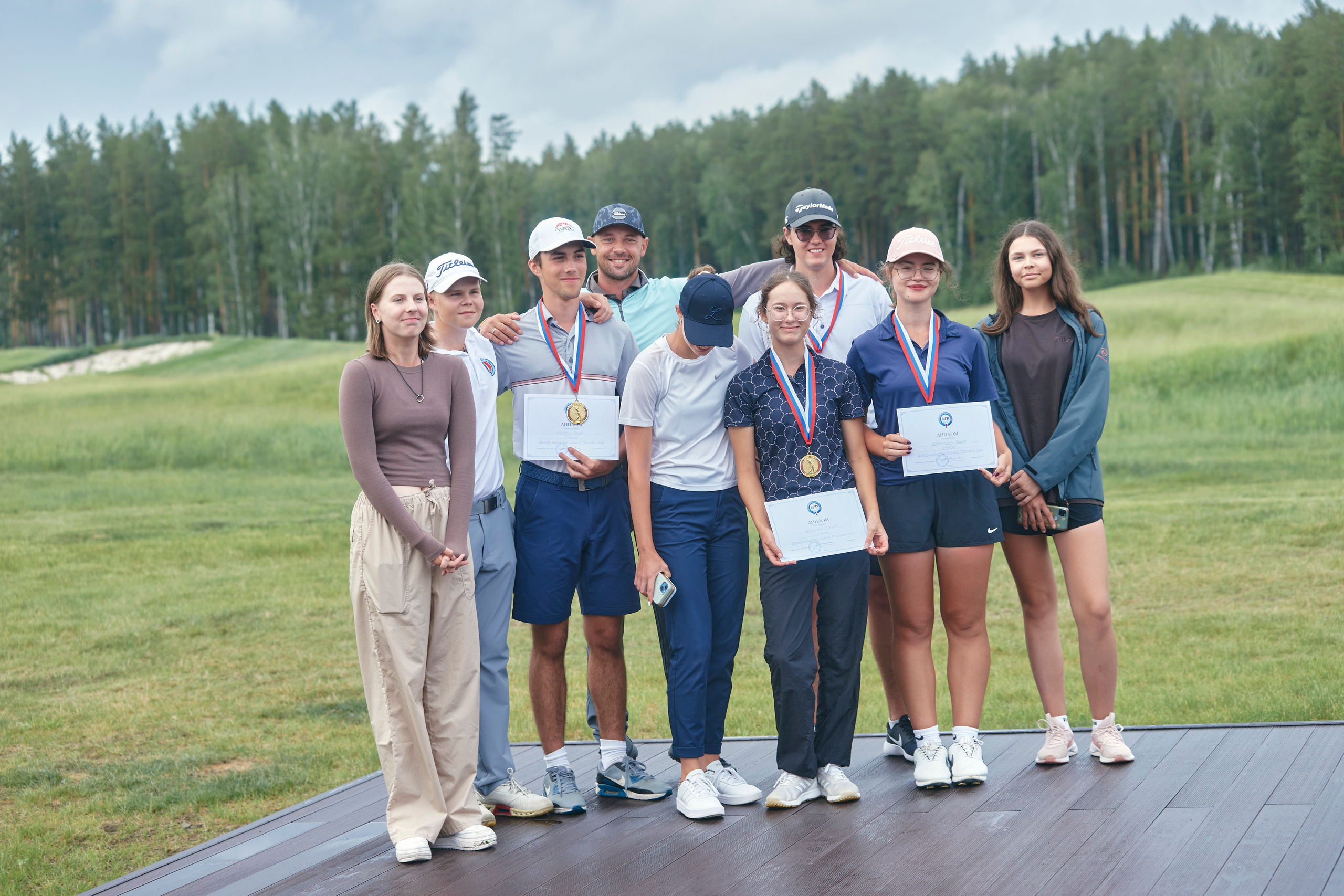 Pine Creek Junior 2024. Академия гольфа NSU в Москве. Тренировки по гольфу для детей и взрослых, тренировки для новичков