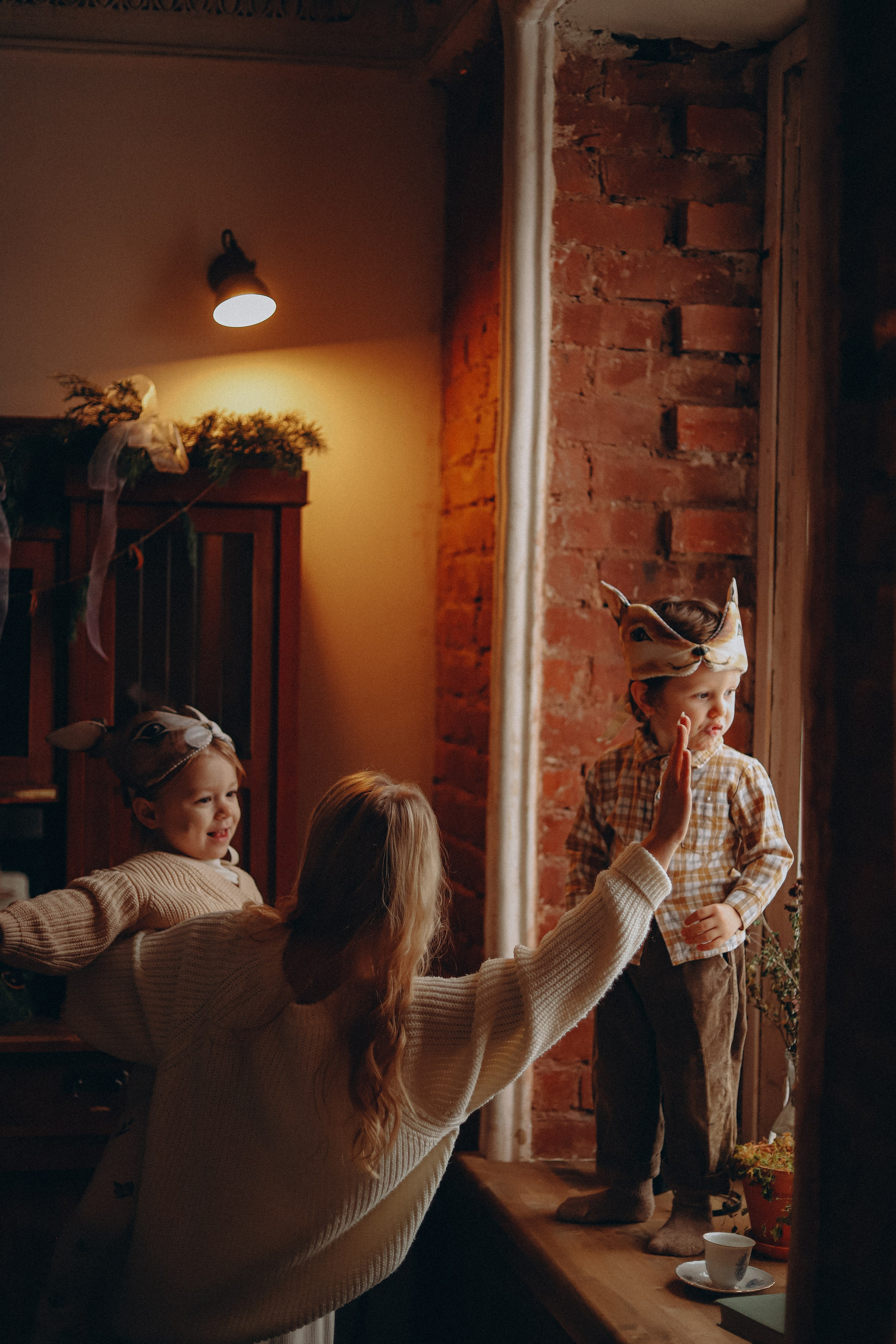 Семейная фотосессия в студии СПб. Услуги