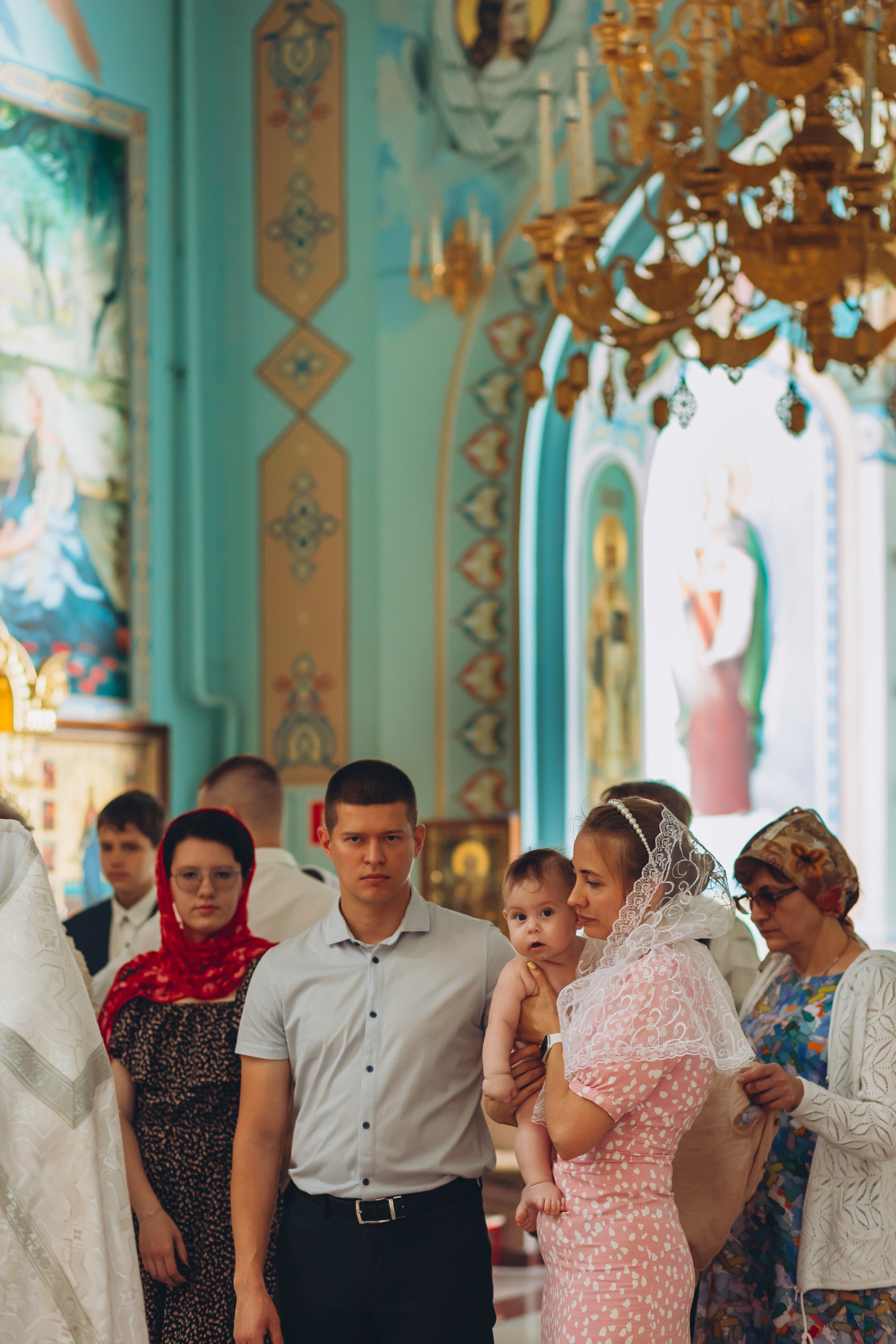 Крещение Давида. Семейный фотограф в Волгодонске Краченцева Анна