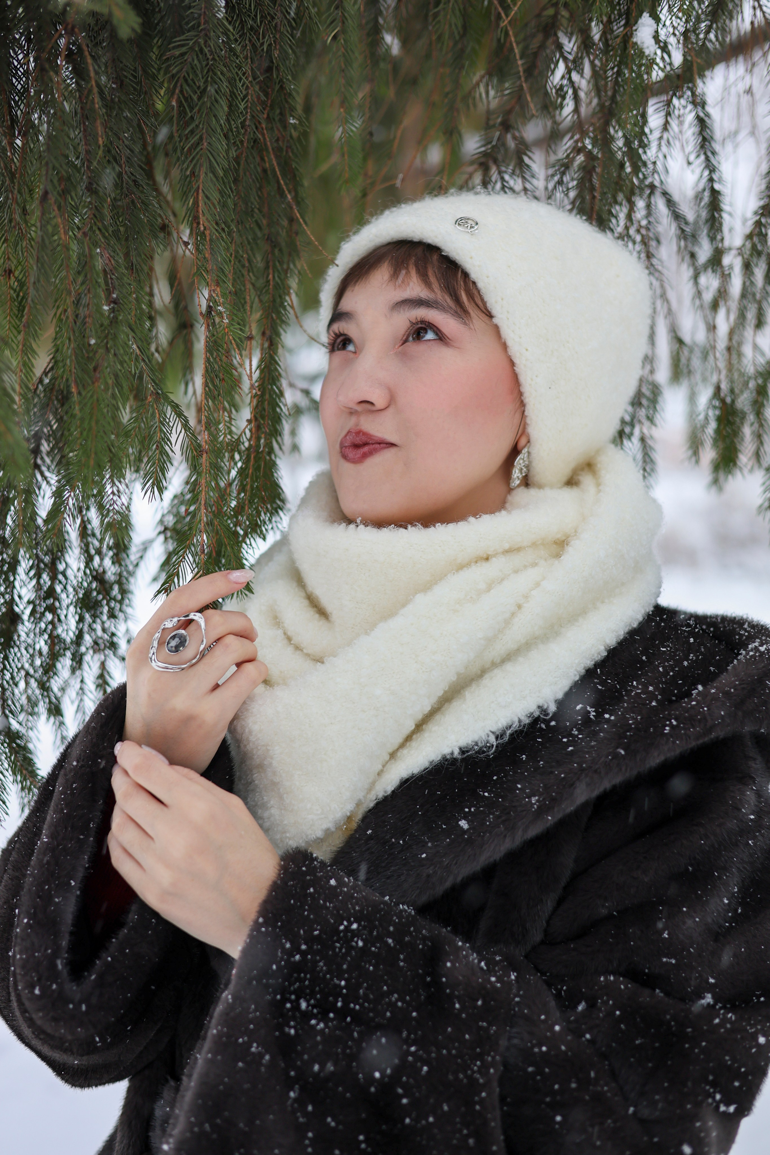 Зимняя фотосессия. Анастасия Рогозина|Фотограф Бийск, Горно-Алтайск, Белокуриха