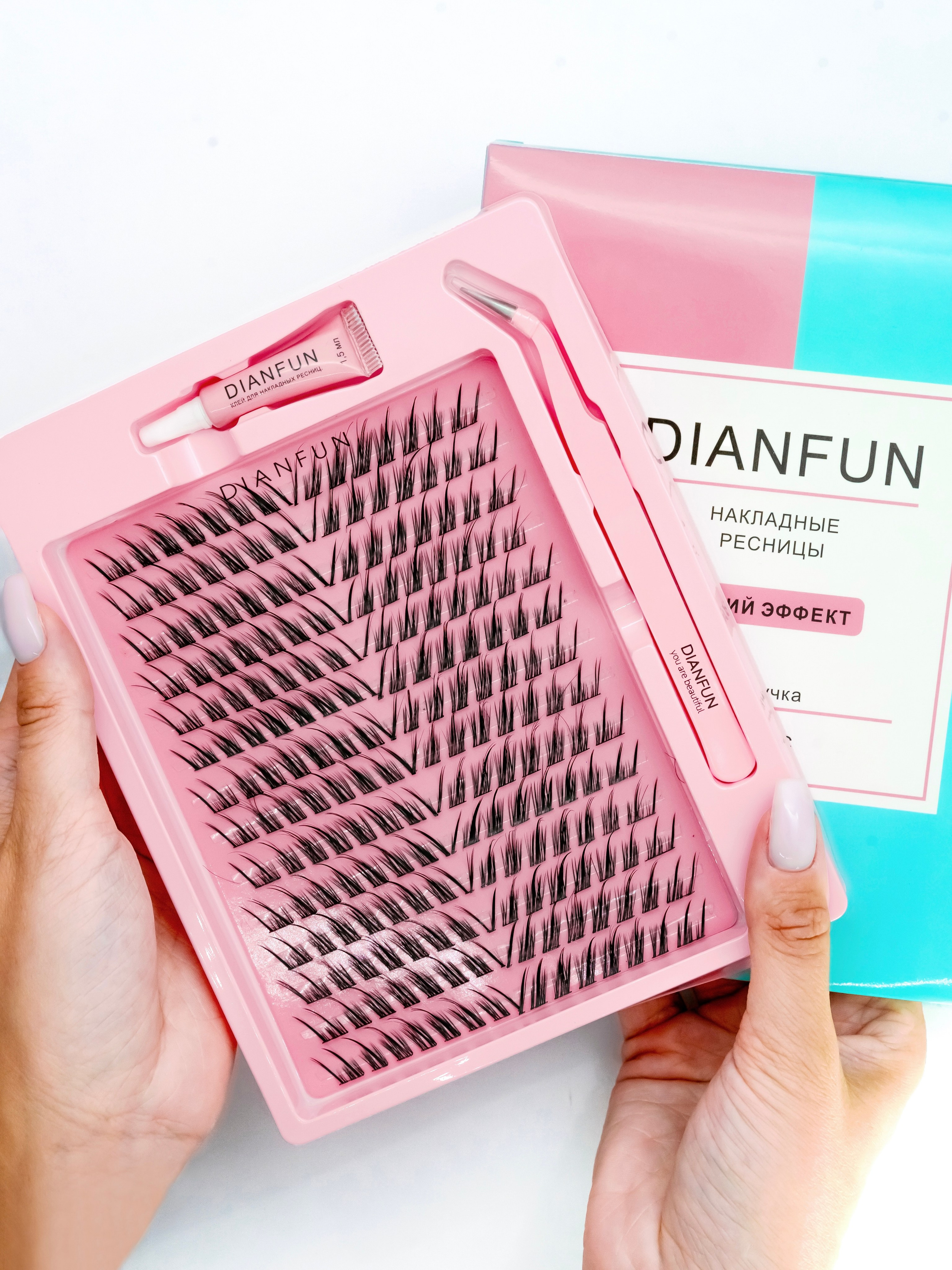 Съемка для магазина накладных ресниц DIANFUN 2. Фотограф Москва Дарья Дорожинская