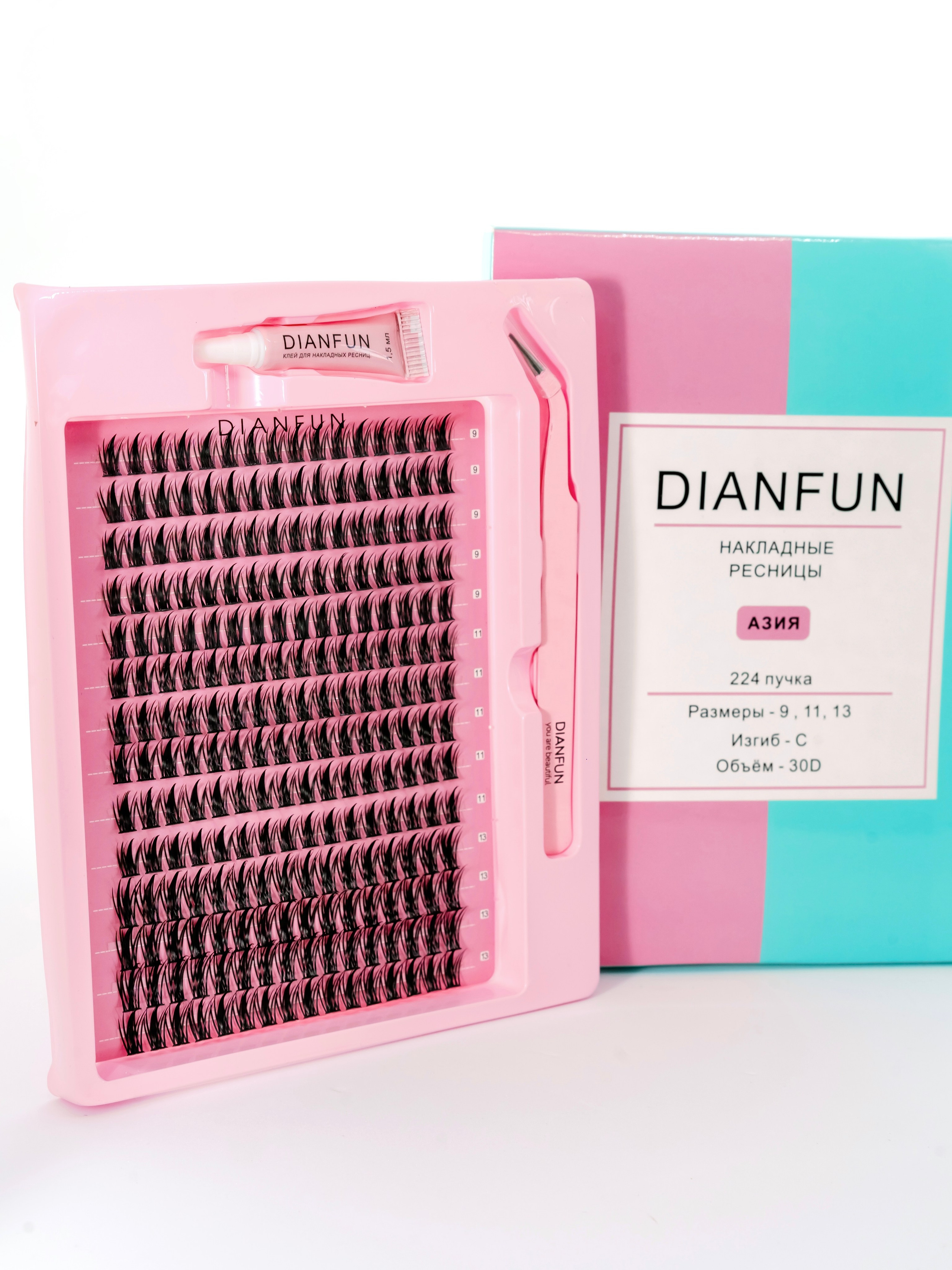 Съемка для магазина накладных ресниц DIANFUN 2. Фотограф Москва Дарья Дорожинская