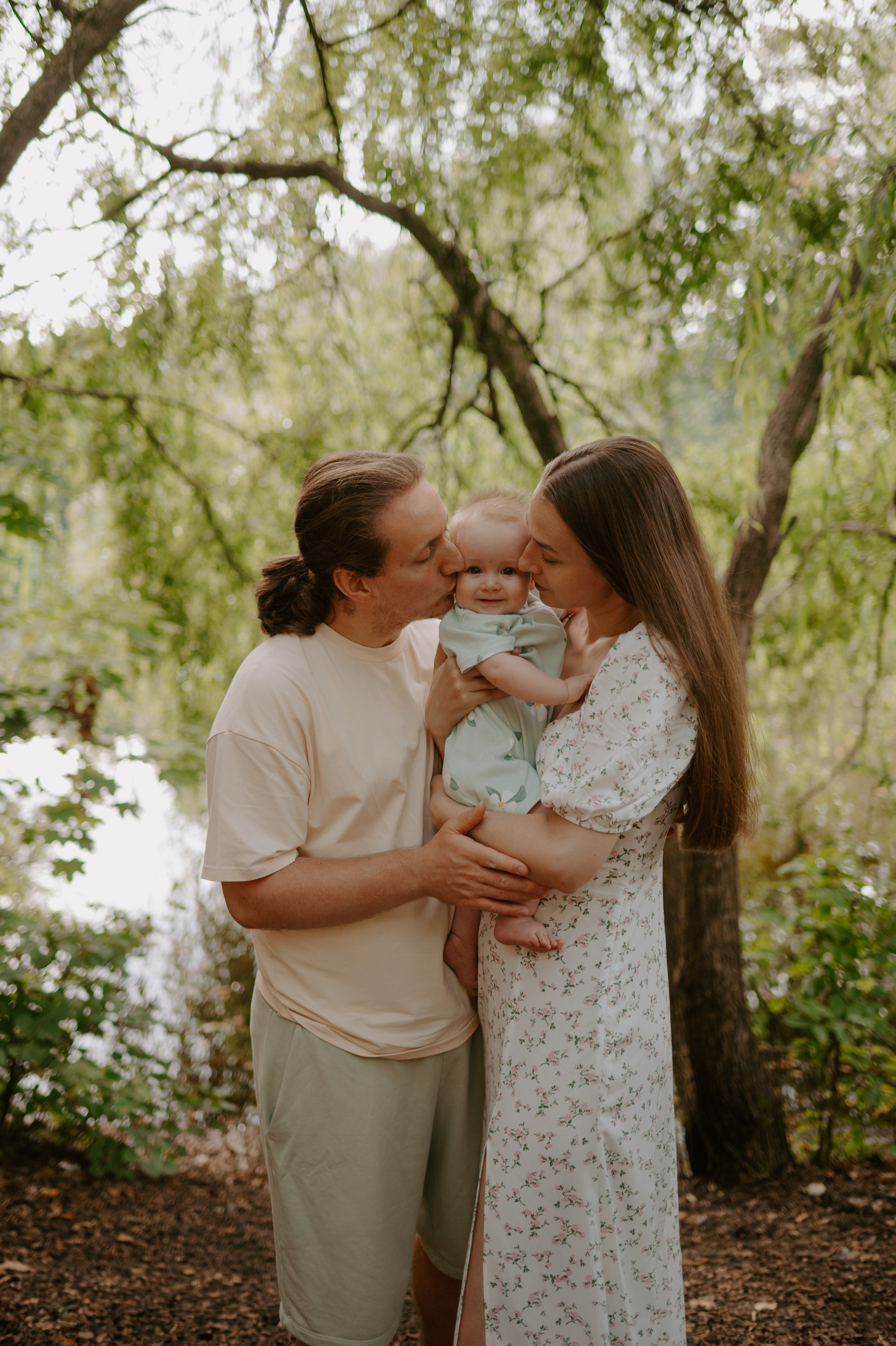 Пикничок втроем. Свадебный, репортажный и семейный фотограф в Москве Арина Зак