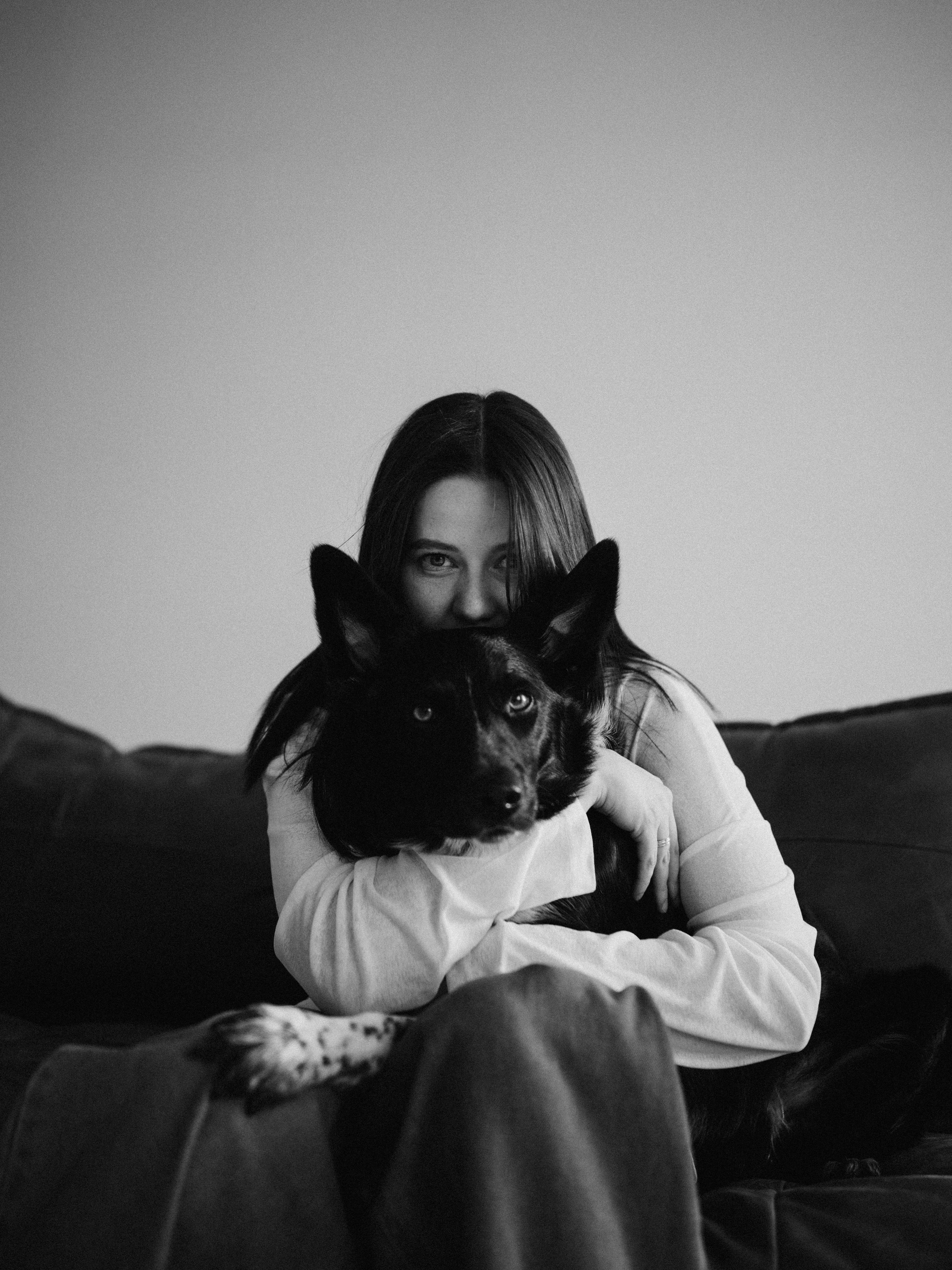 Аня и Соулу. Семейный фотограф анималист Ананьева Мария — Москва