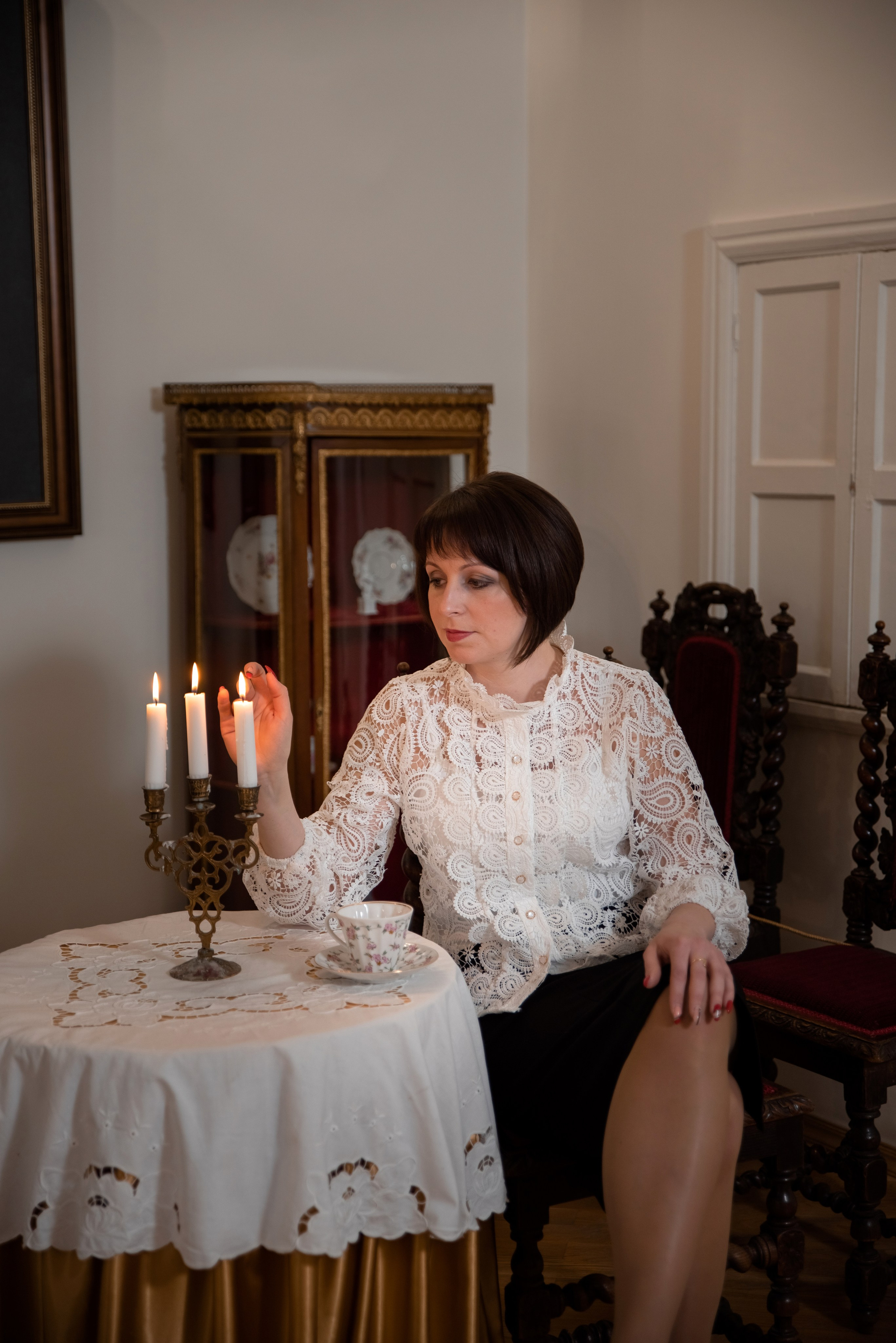 Портретная фотосессия для Дарьи. Зал Дворянского собрания. Семейный и детский фотограф в Туле Светлана Воронкова