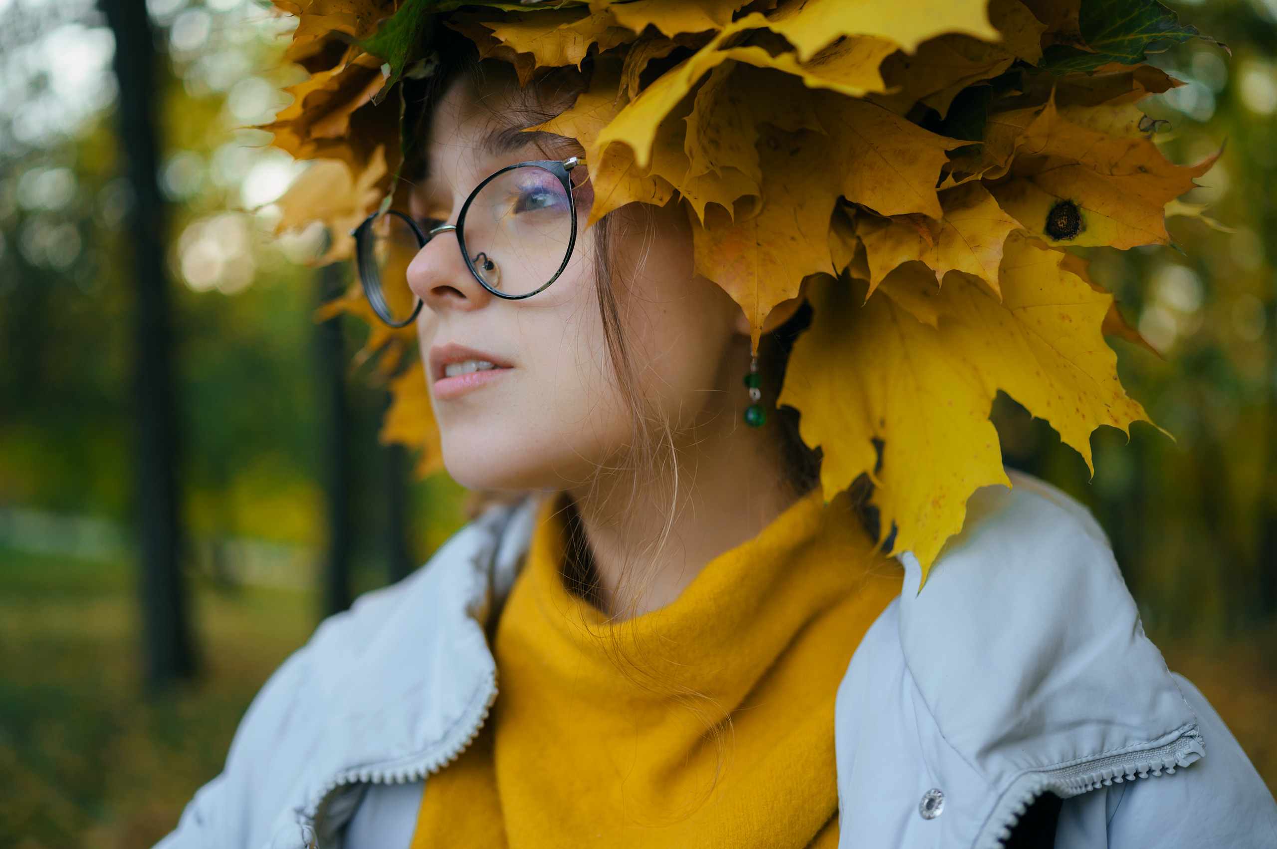 Фотосессия осенью. Komonev