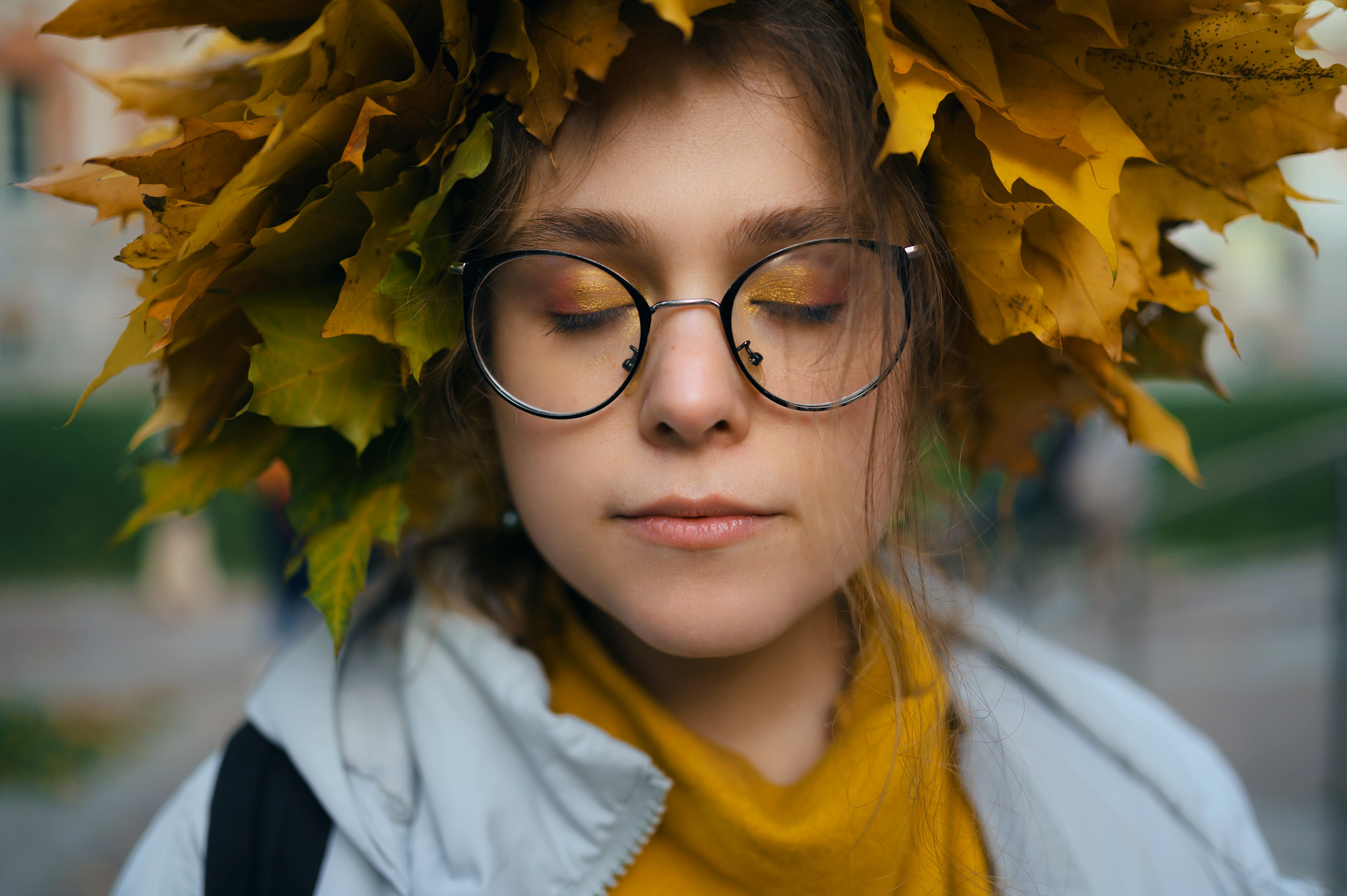 Фотосессия осенью. Komonev