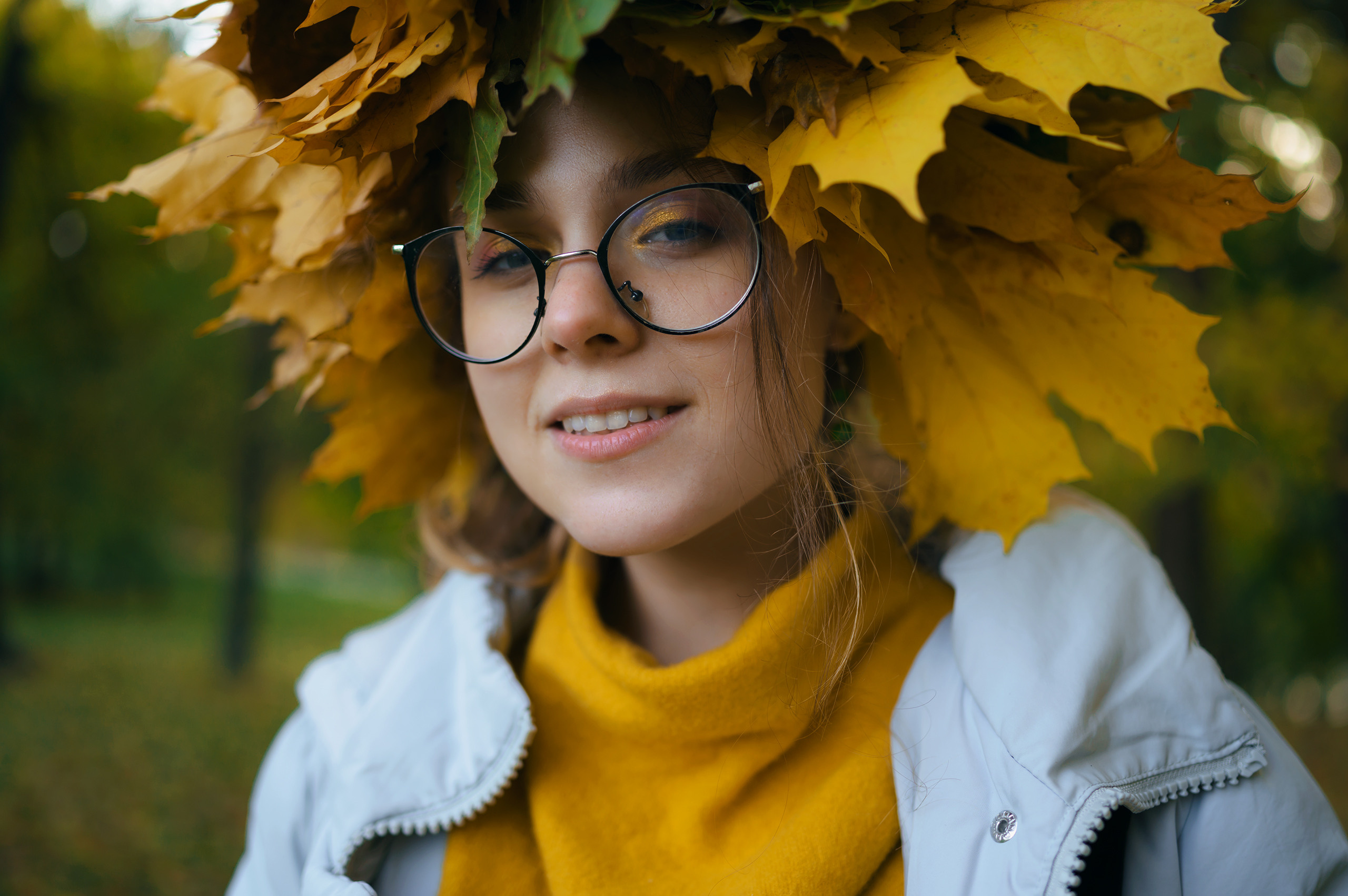 Фотосессия осенью. Komonev