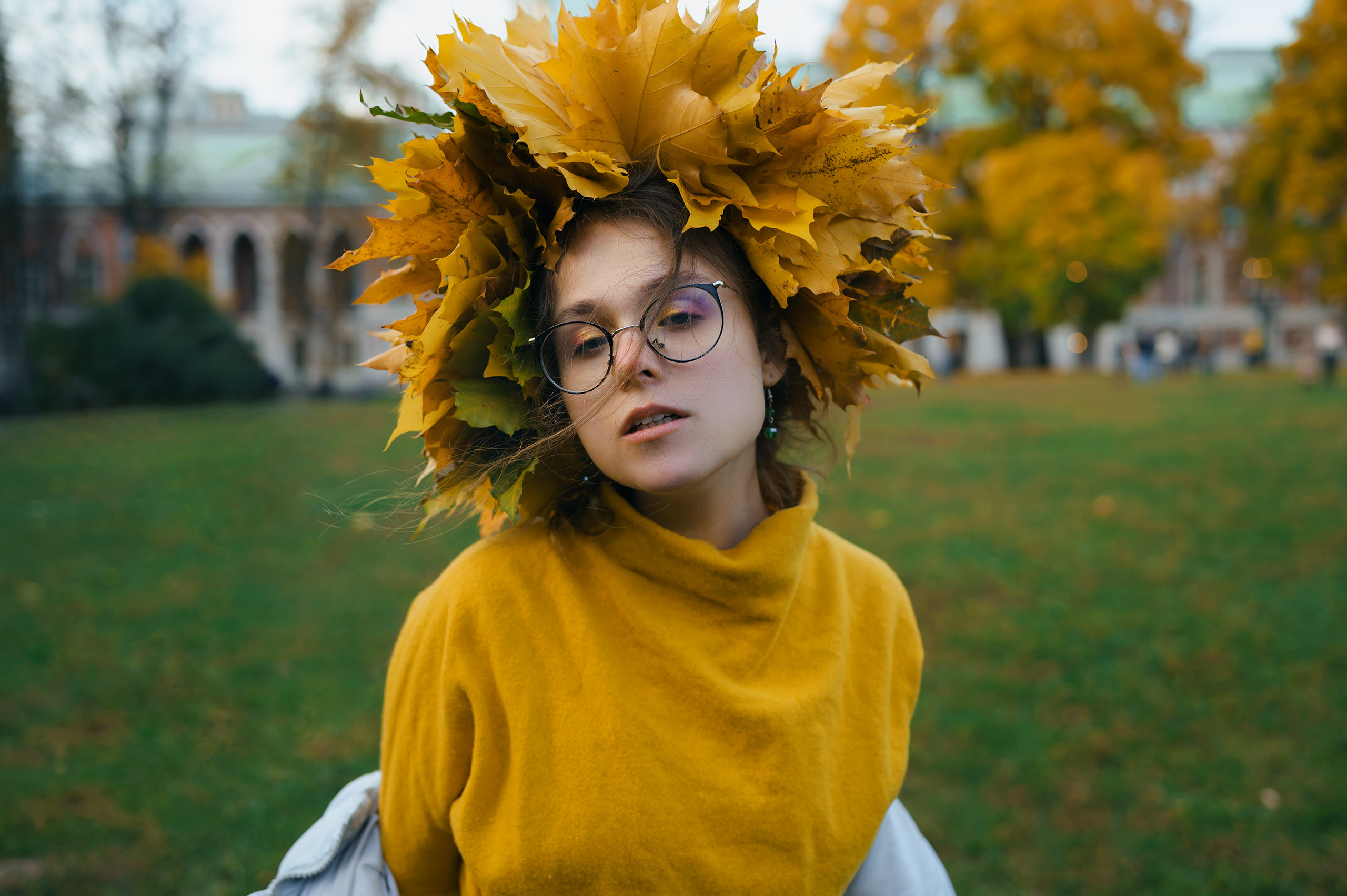 Фотосессия осенью. Komonev