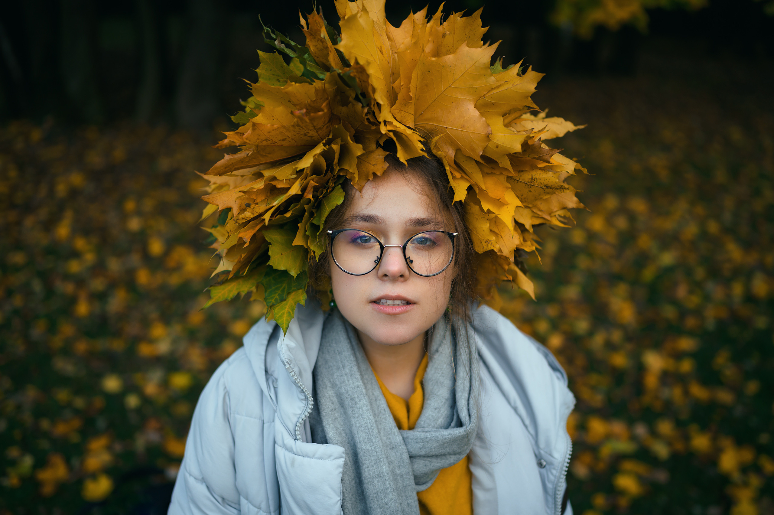 Фотосессия осенью. Komonev