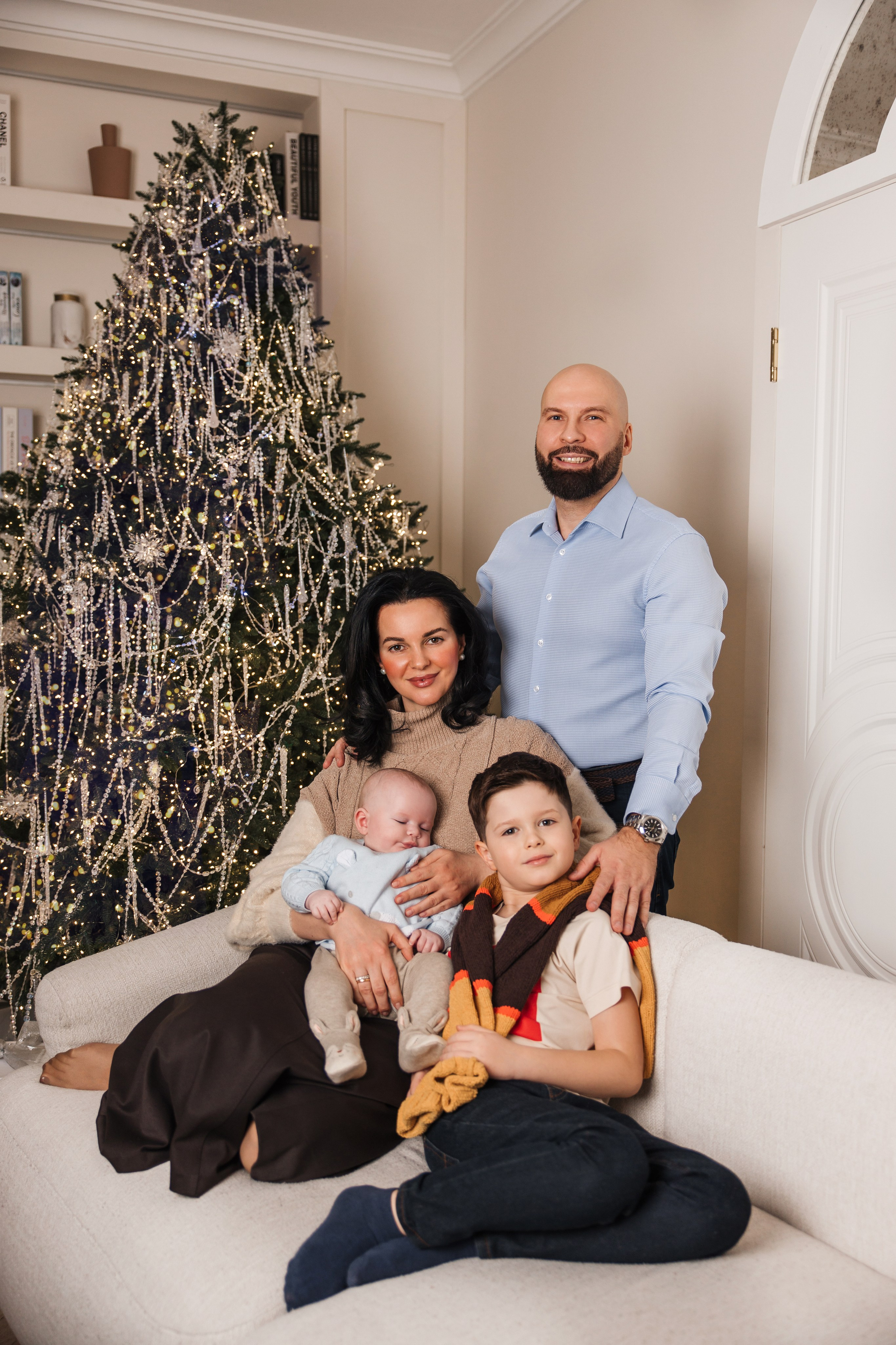 Новогодний фотодень. Семейный и детский фотограф г. Москва Супрунова Кристина