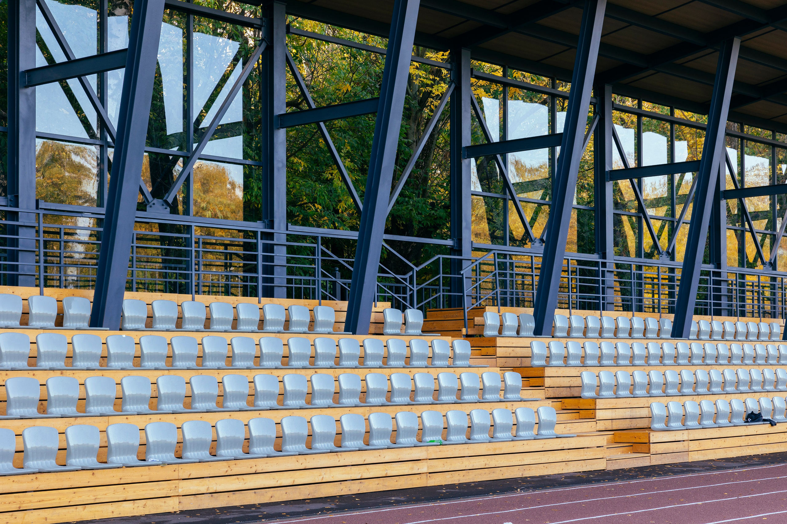 Фотосъемка для архитектурного бюро А4 «Стадион Свиблово». Фотограф Георгий Нигматулин