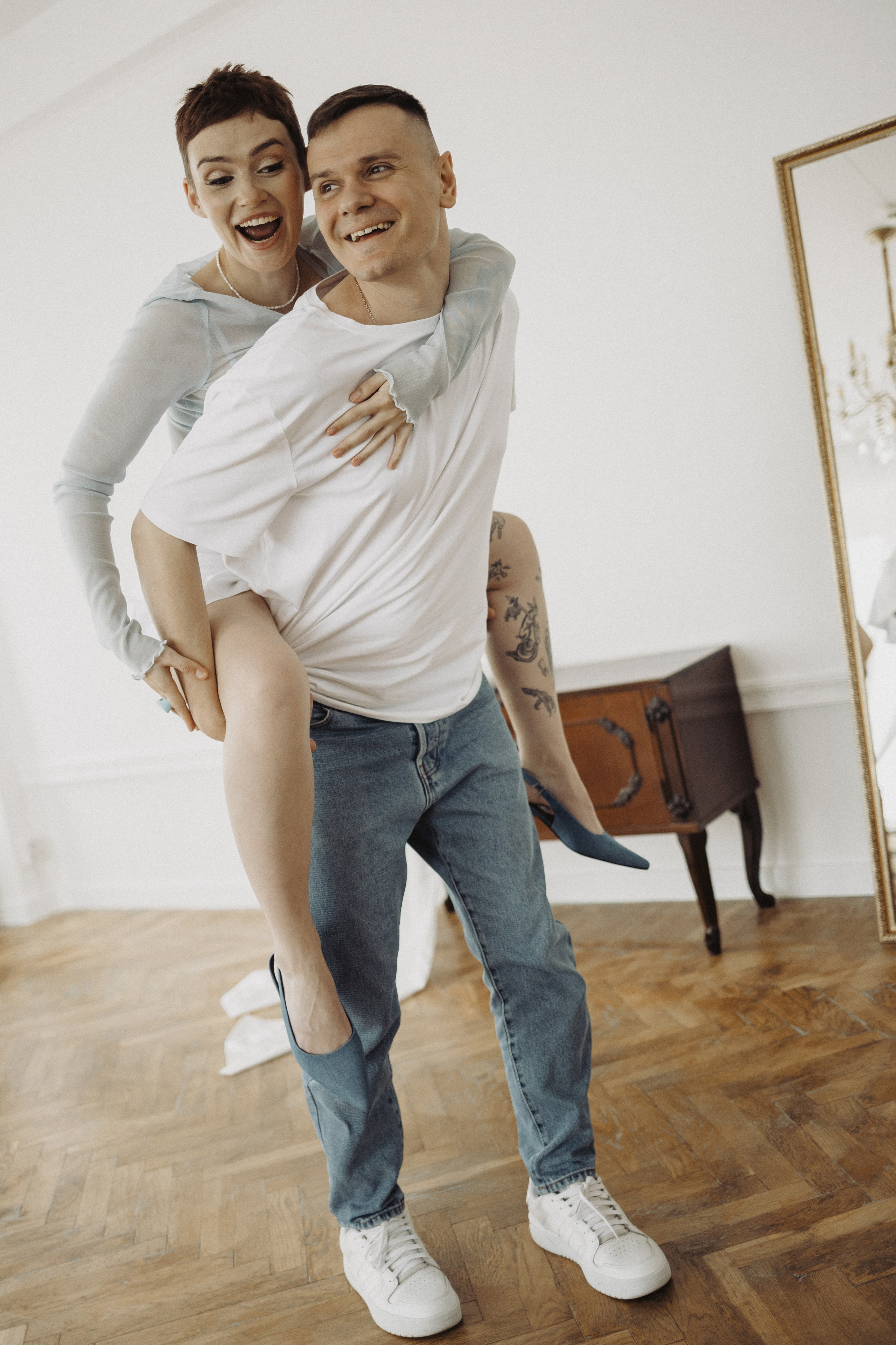 Творческая свадебная фотосессия в Гомеле