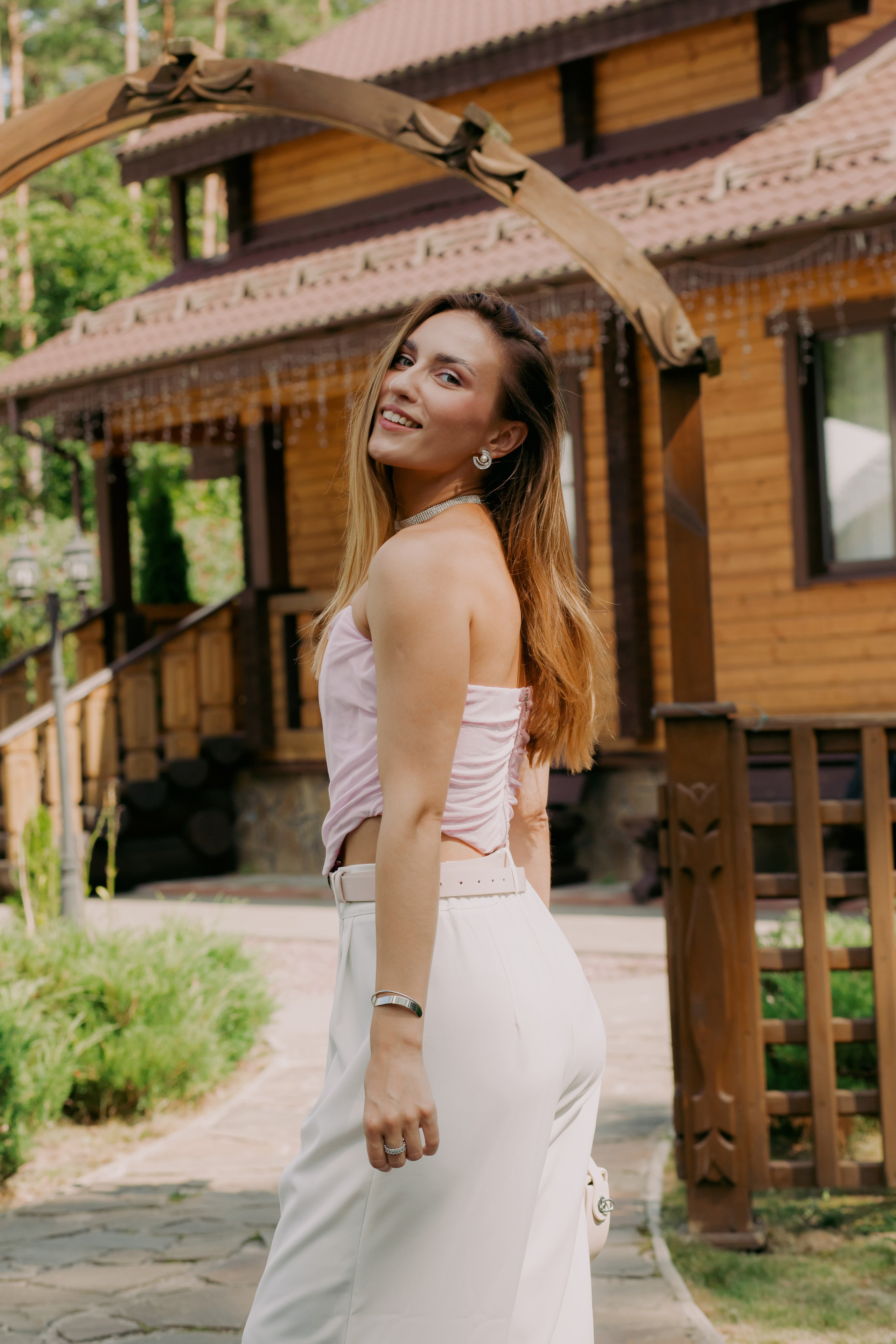 Летняя свадебная фотосессия