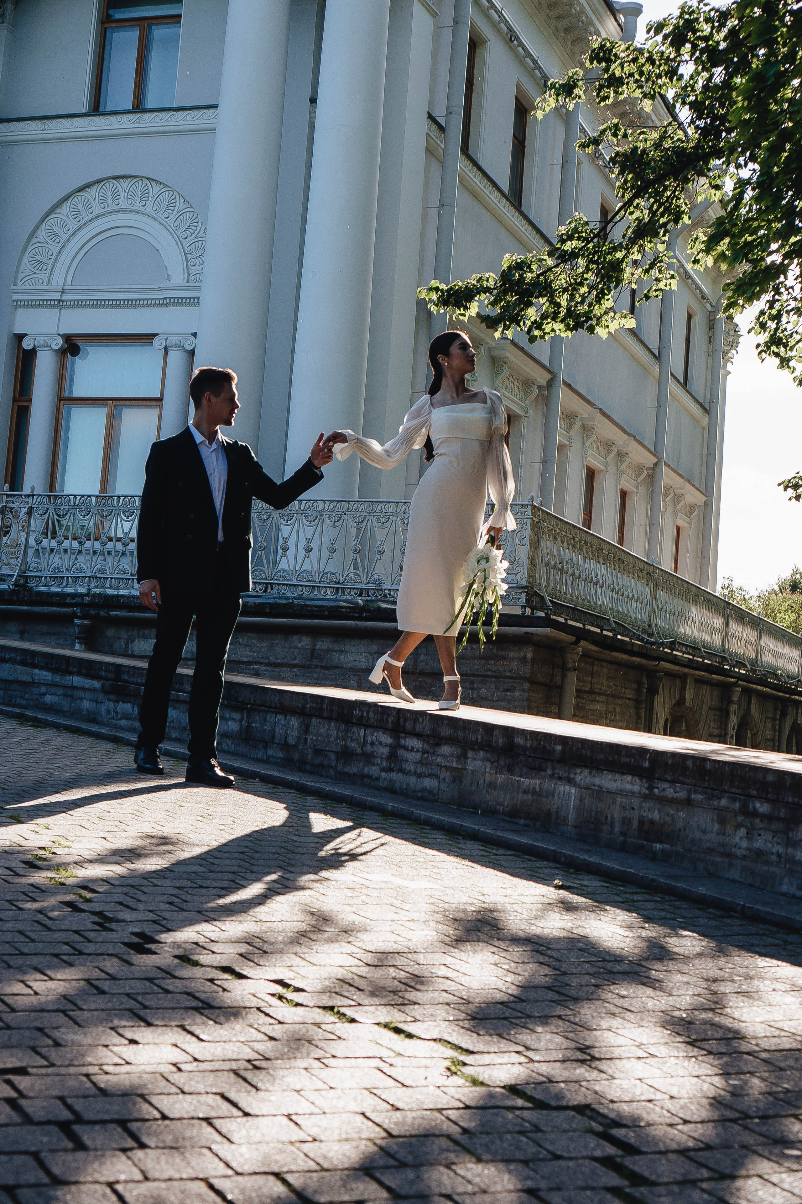 СВАДЕБНАЯ СЬЕМКА НА РАССВЕТЕ НА ЕЛАГИНОМ ОСТОРОВЕ. Профессиональный фотограф, Санкт-Петербург — Виктория Богомолова