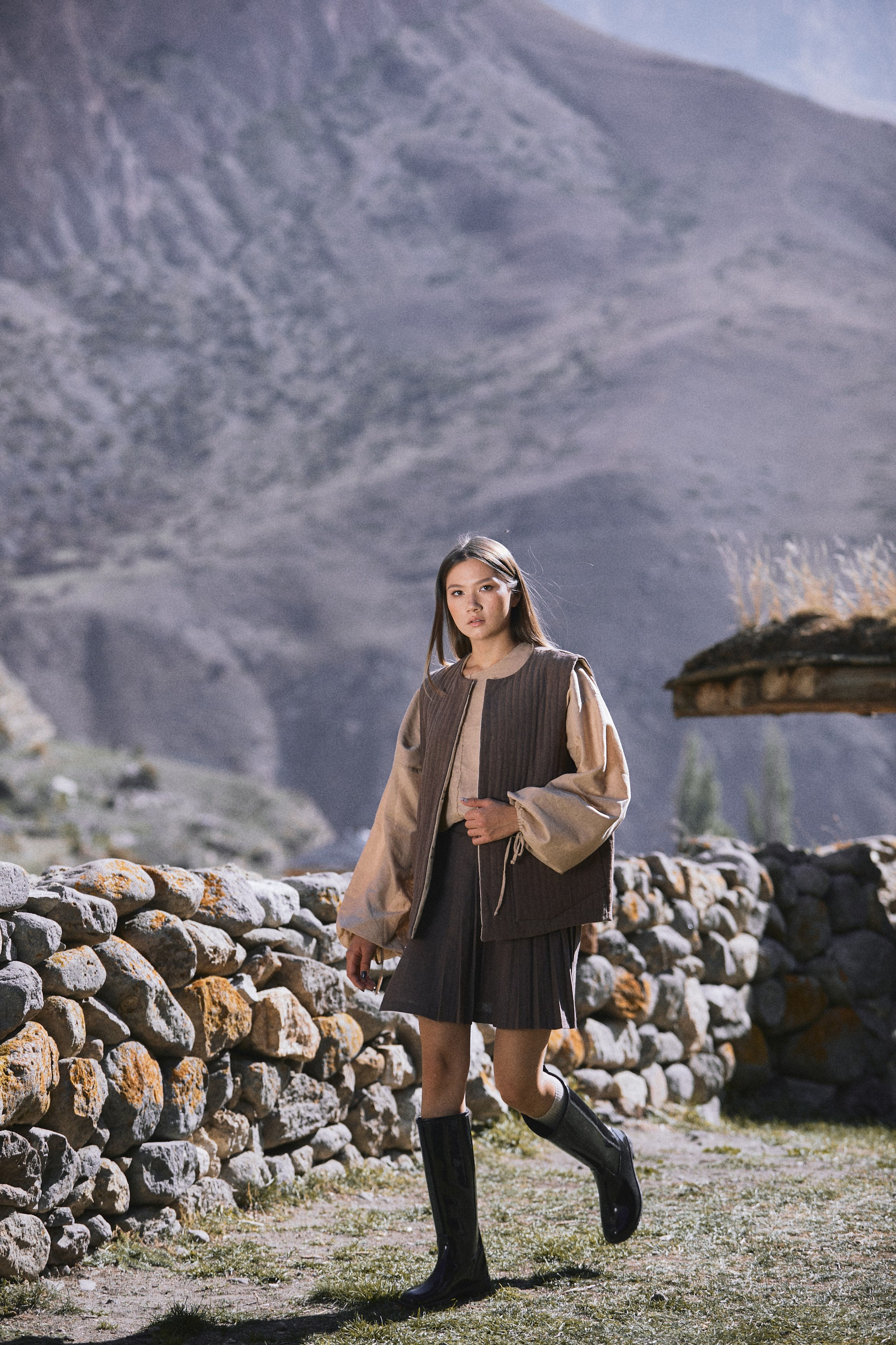 Сборная съемка для брендов в горах. Фотограф Продюсер в горах КБР / Москва  Нальчик Горы