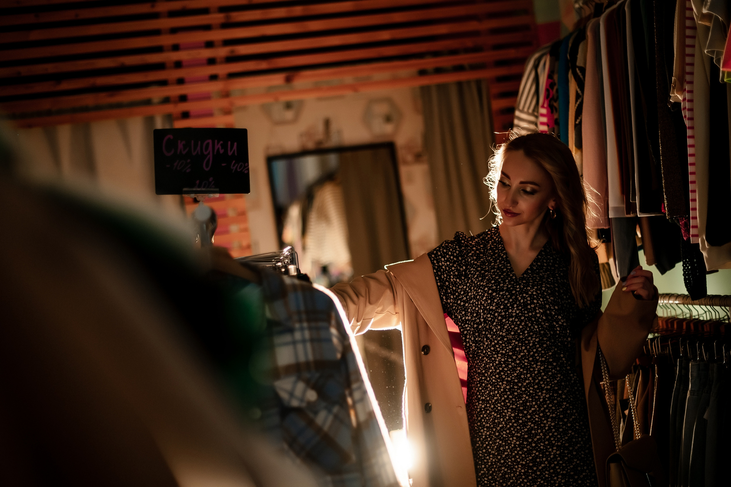 Съемка в шоуруме Мята. ст. Выселки. Фотограф Котова Валентина