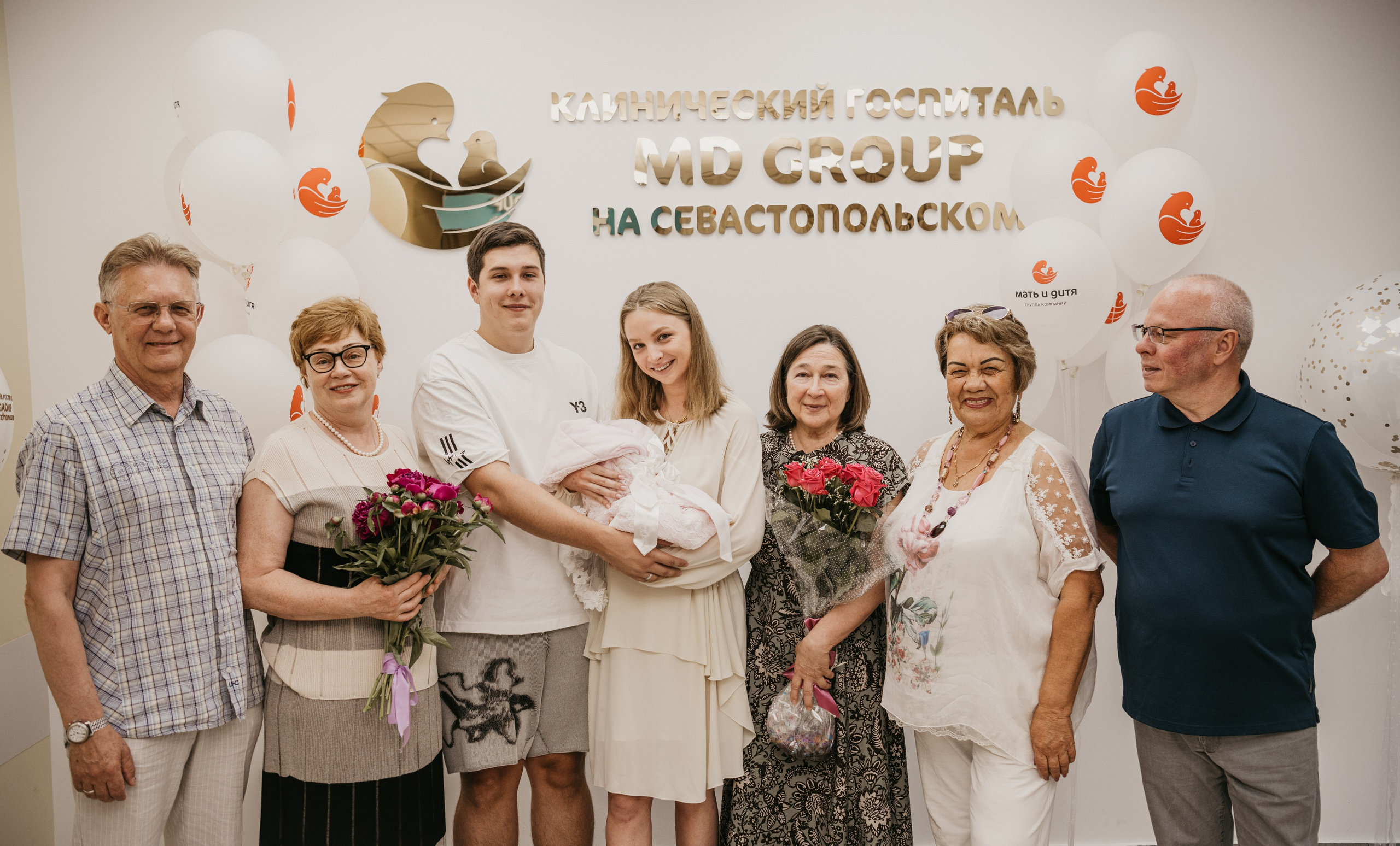 Выписка Виктории. Мать и дитя. Фотограф на выписку из роддома в Москве и МО