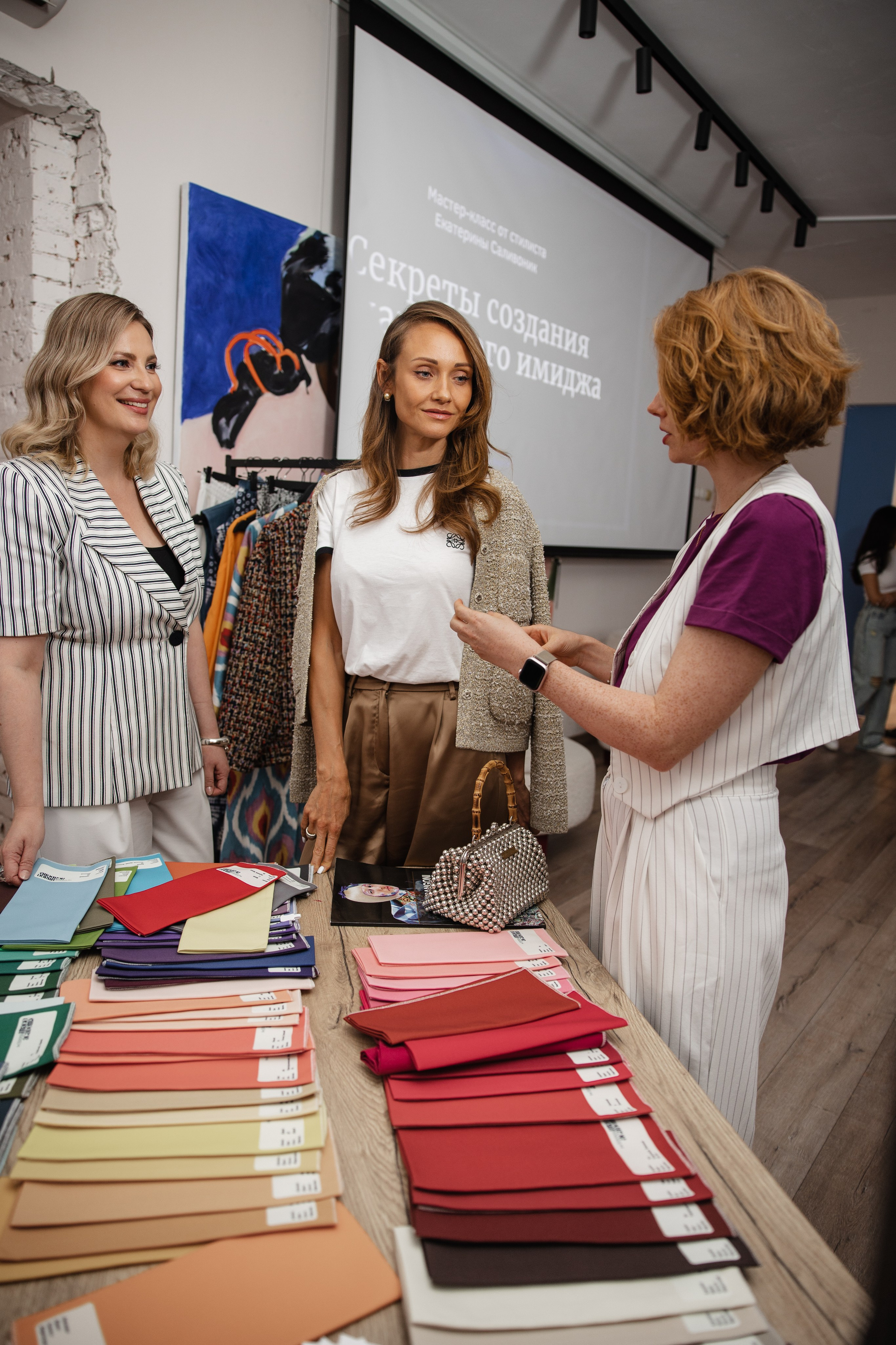 Мастер-класс звездного стилиста — Екатерины Саливоник. Контент фотограф в Москве и области Елена Кулакова