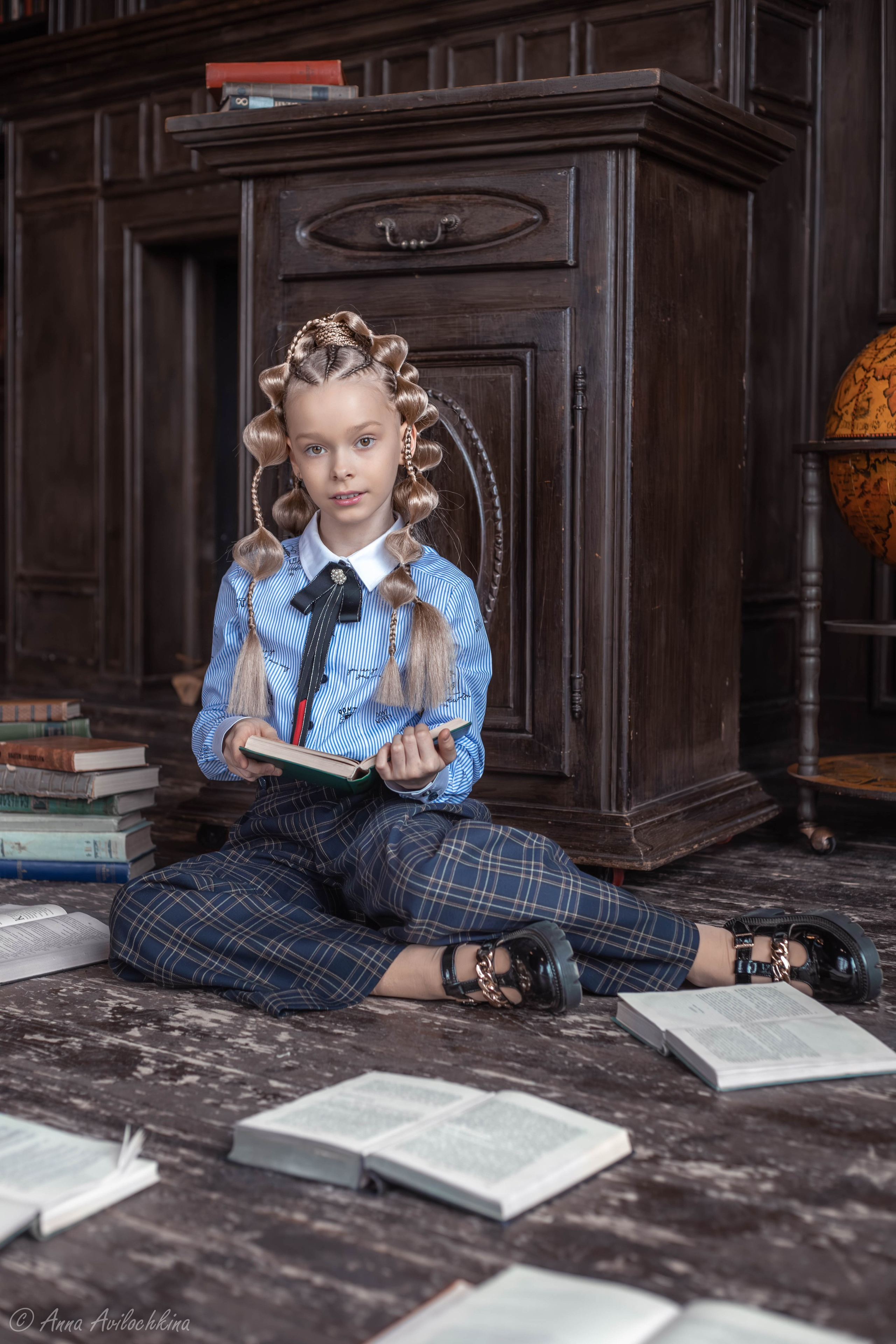 Альбом школьных фотосессий. Семейный и свадебный фотограф в Москве и Домодедово Анна Авилочкина