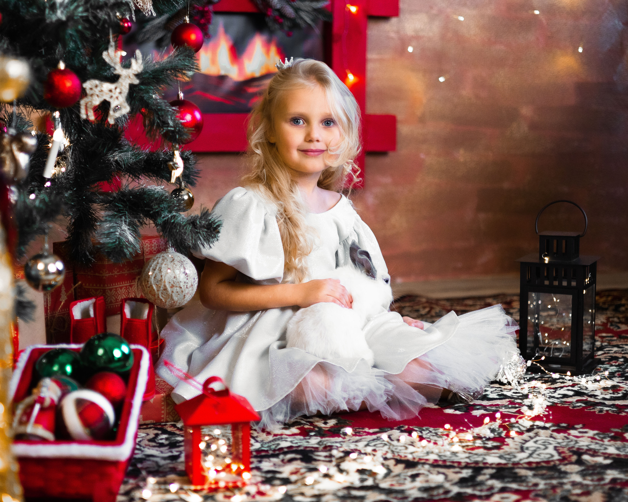 Новогодняя съемка. Семейный фотограф в Казани Лаура Галимзянова