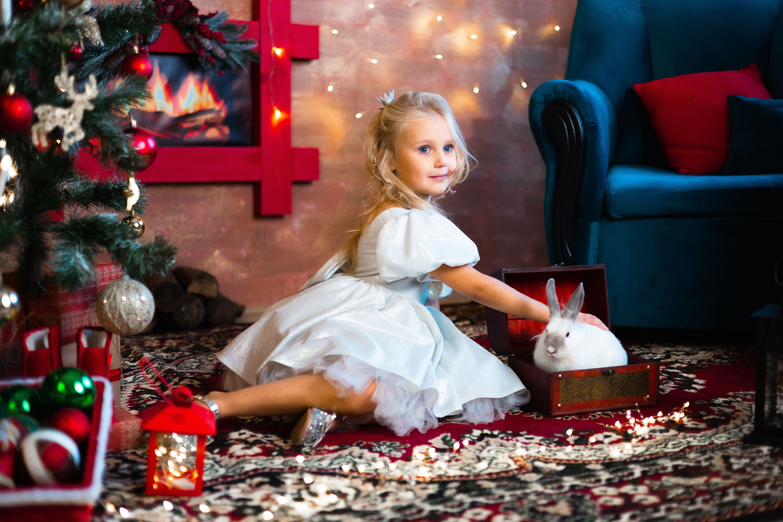 Новогодняя съемка. Семейный фотограф в Казани Лаура Галимзянова