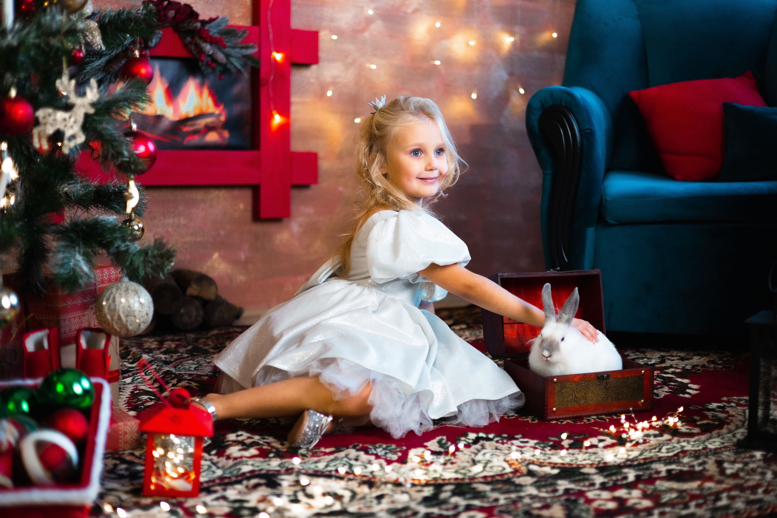 Новогодняя съемка. Семейный фотограф в Казани Лаура Галимзянова