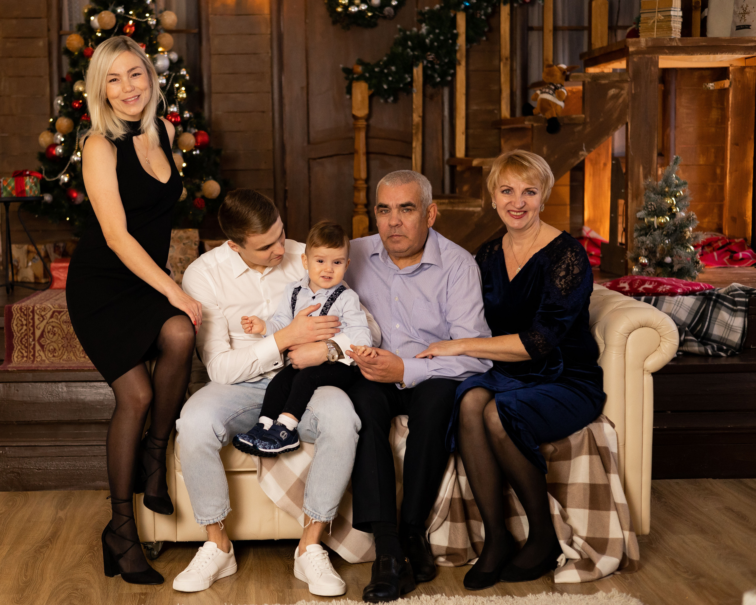 Новогодняя съемка. Семейный фотограф в Казани Лаура Галимзянова