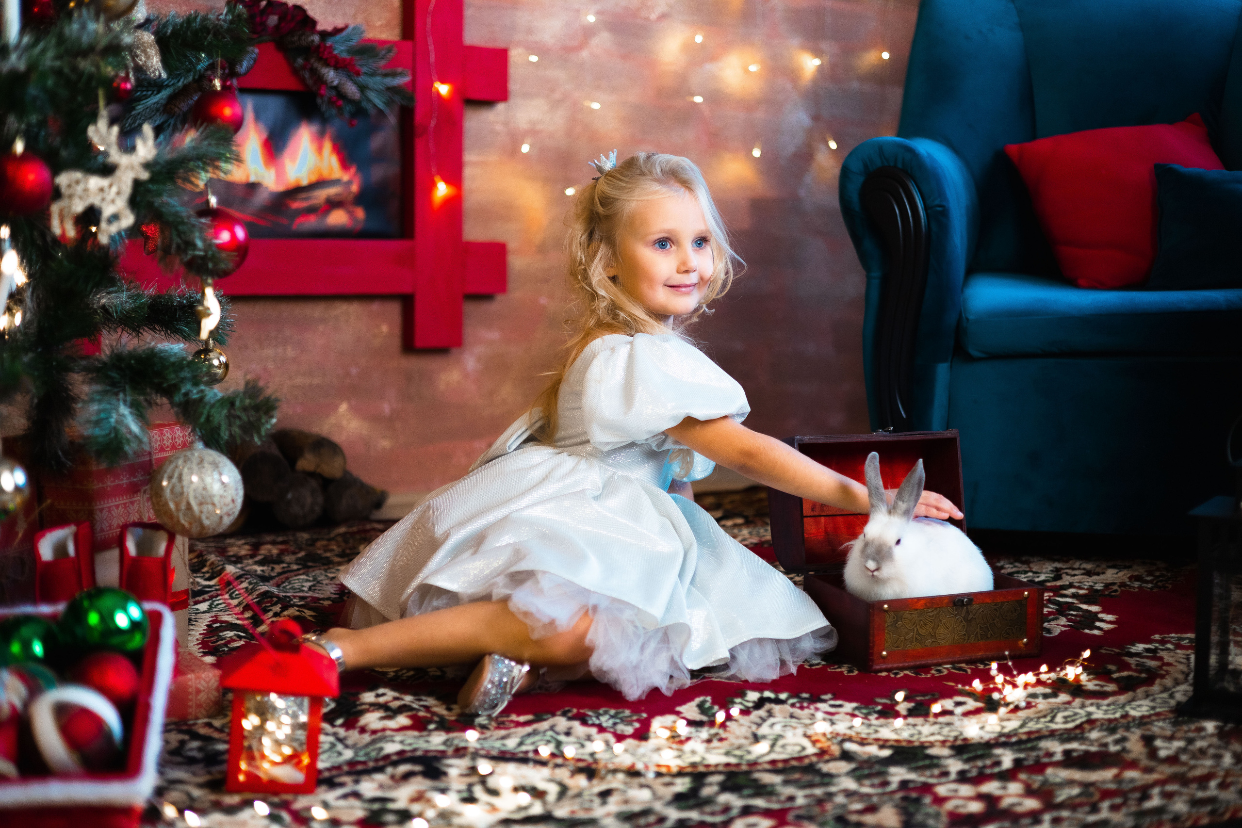 Новогодняя съемка. Семейный фотограф в Казани Лаура Галимзянова