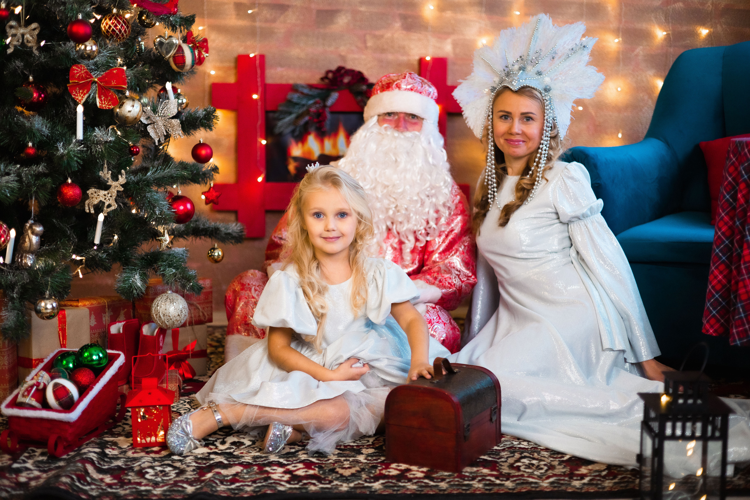 Новогодняя съемка. Семейный фотограф в Казани Лаура Галимзянова