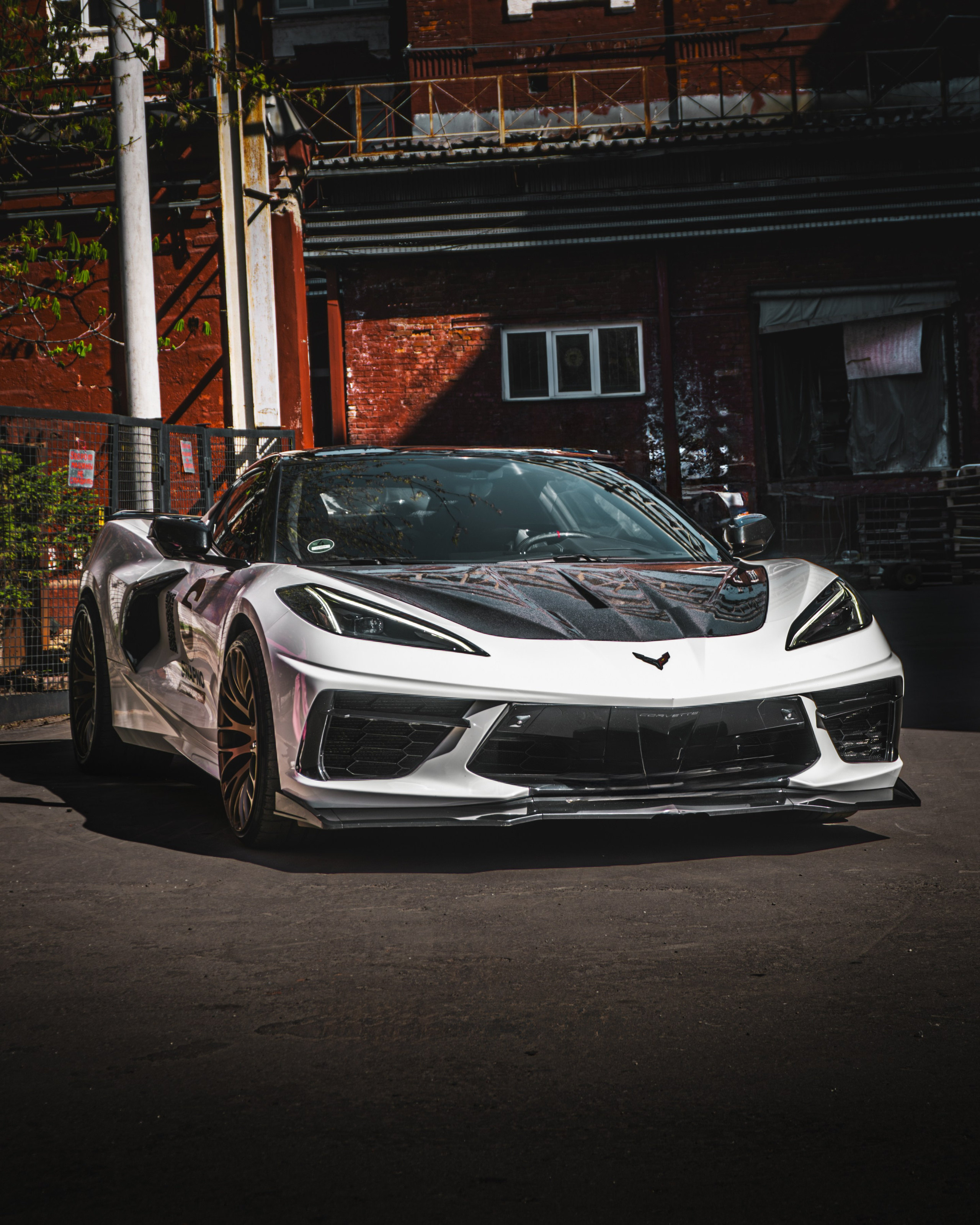 CHALLANGER & CORVETTE. Автомобильный фотограф в Москве