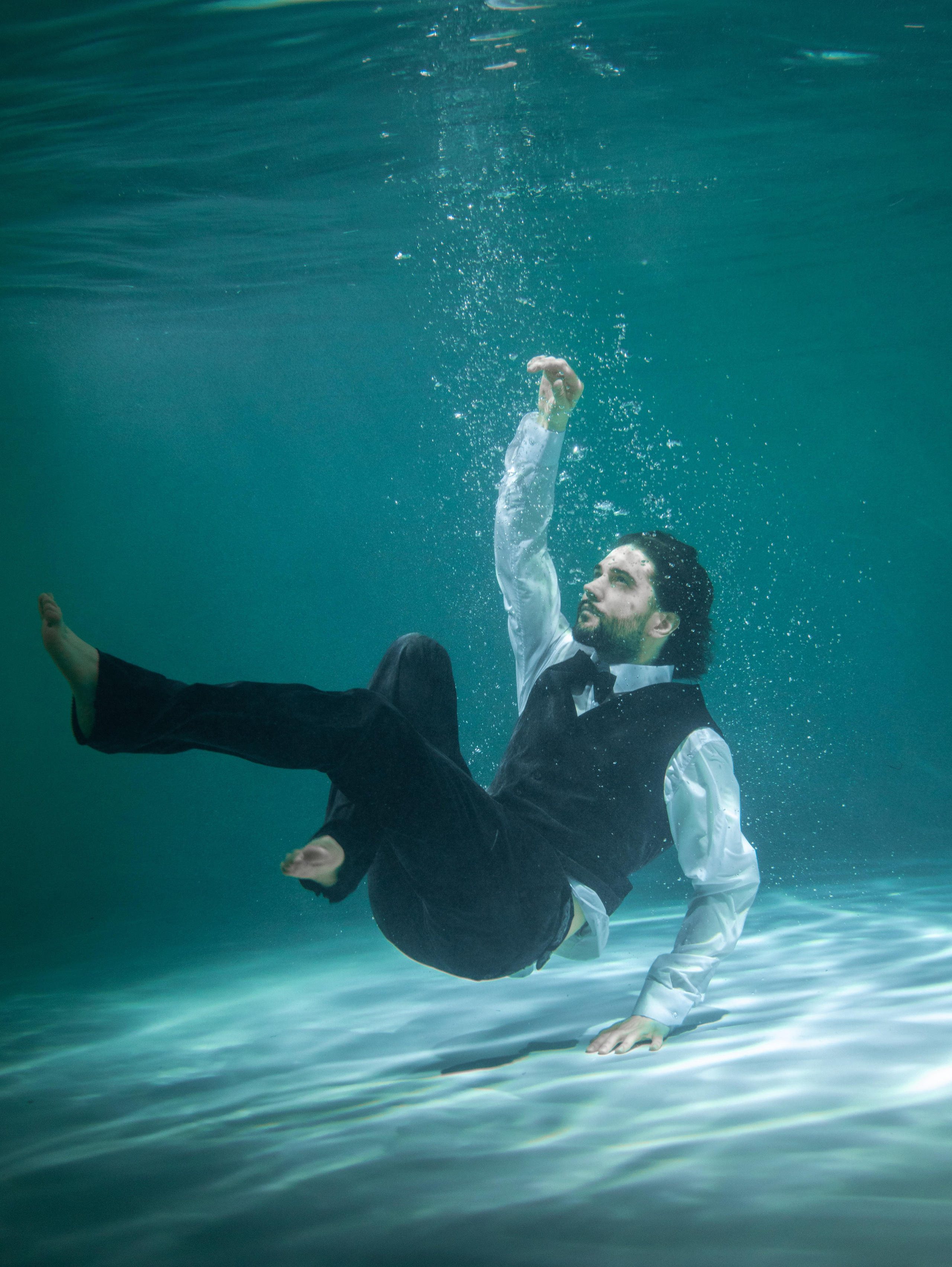 Под водой. Свадебный и семейный фотограф в Москве Мила Широких