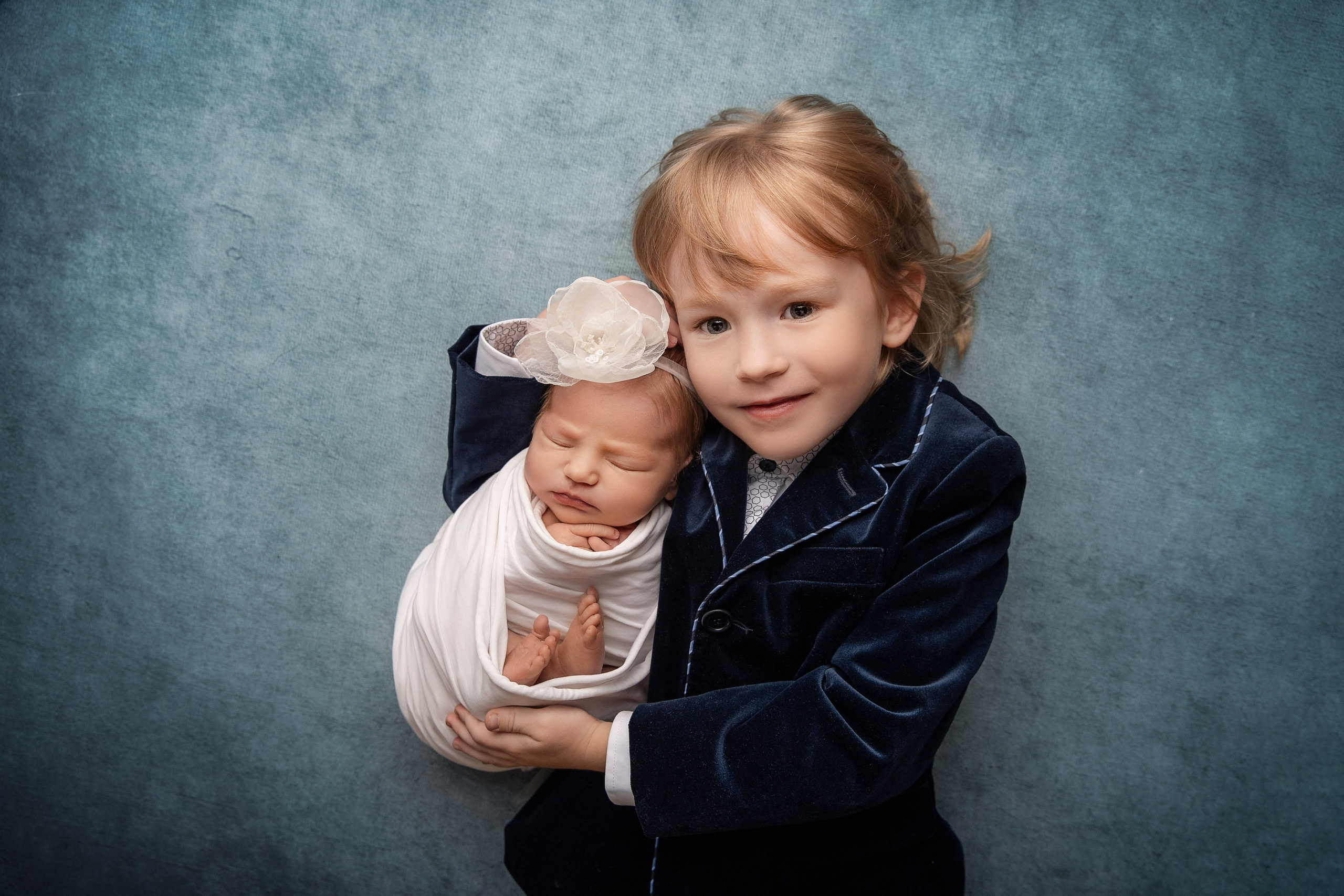 Deep blue. Фотограф новорожденных, семейный фотограф в Санкт-Петербурге