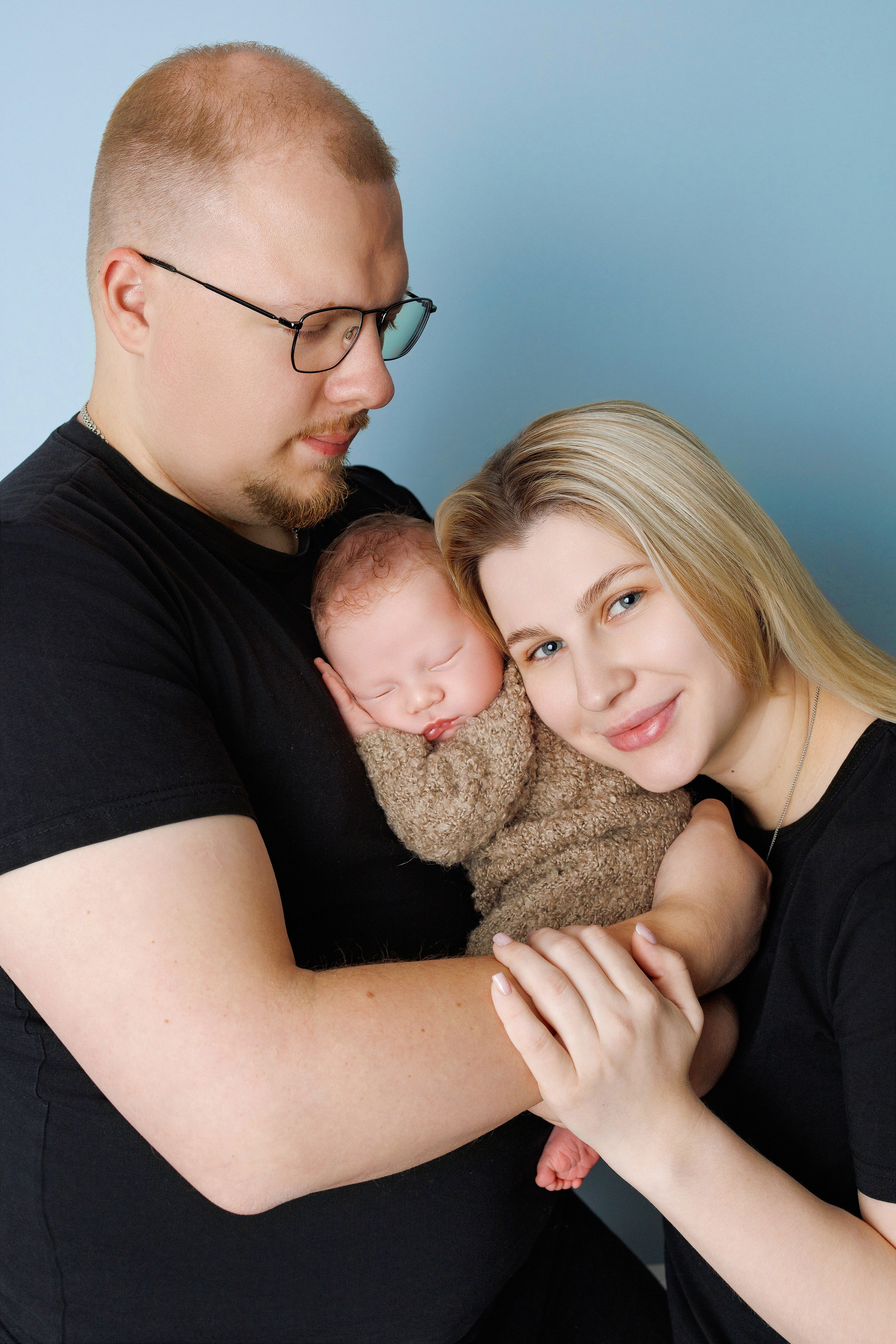 Иван 11 дней. Фотограф новорождённых Newborn Москва