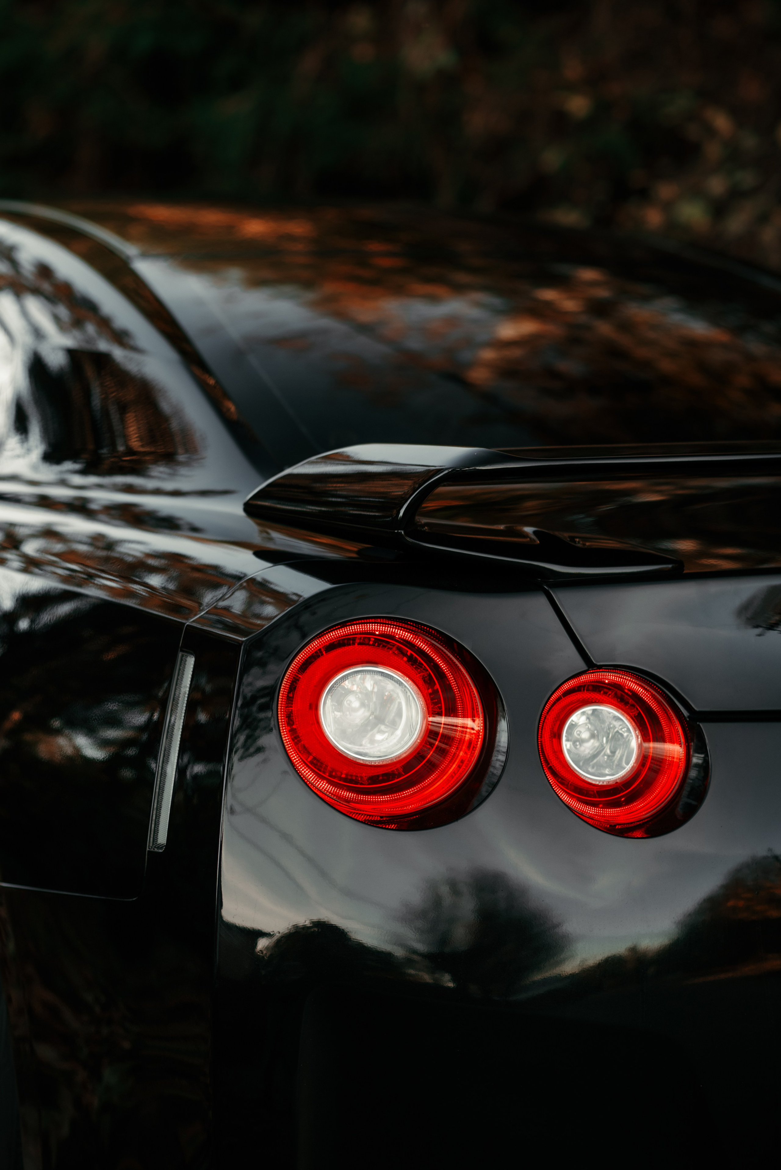 Nissan GT-R35 autumn vibe. DeLorein