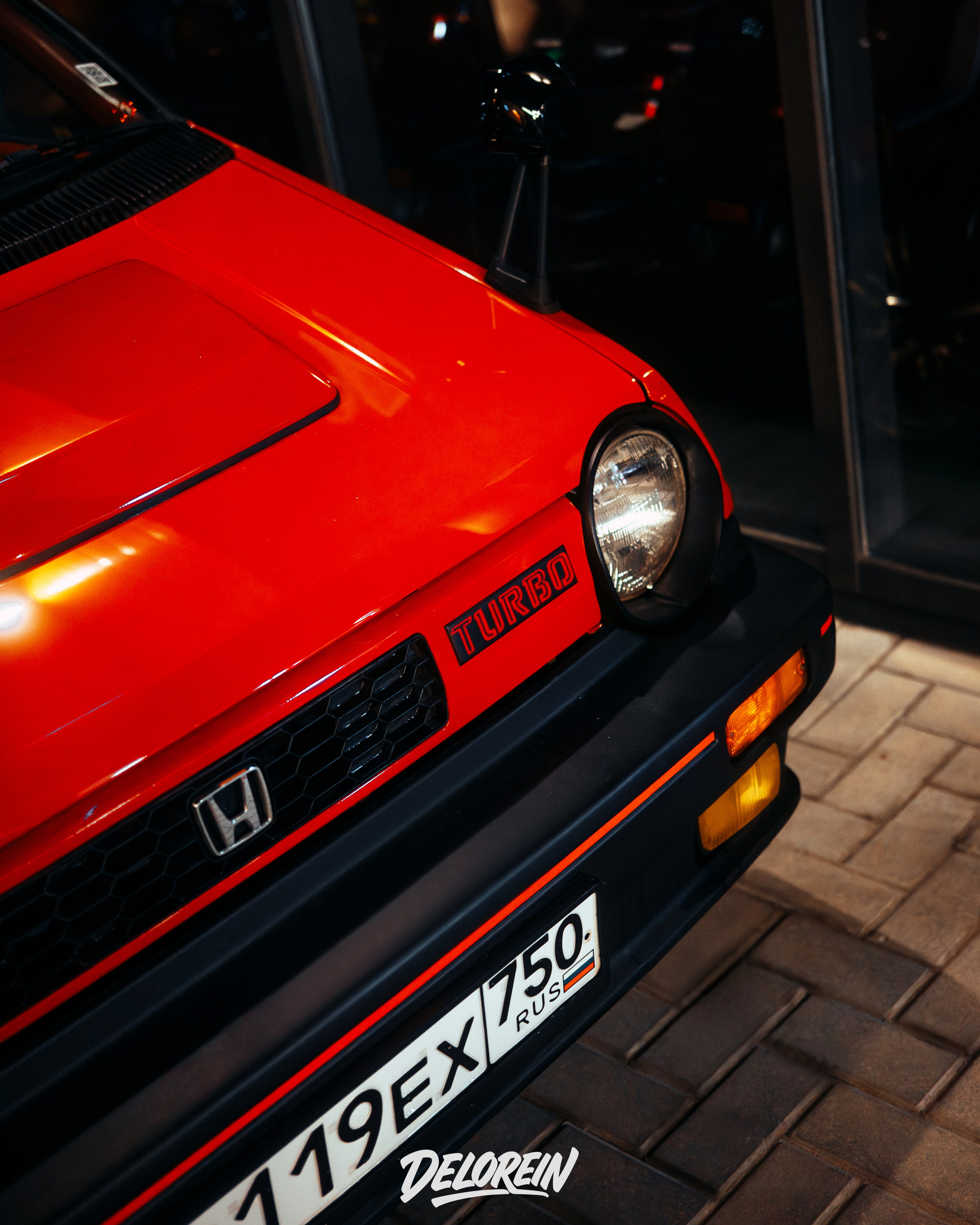 Honda City & Motocompo. DeLorein